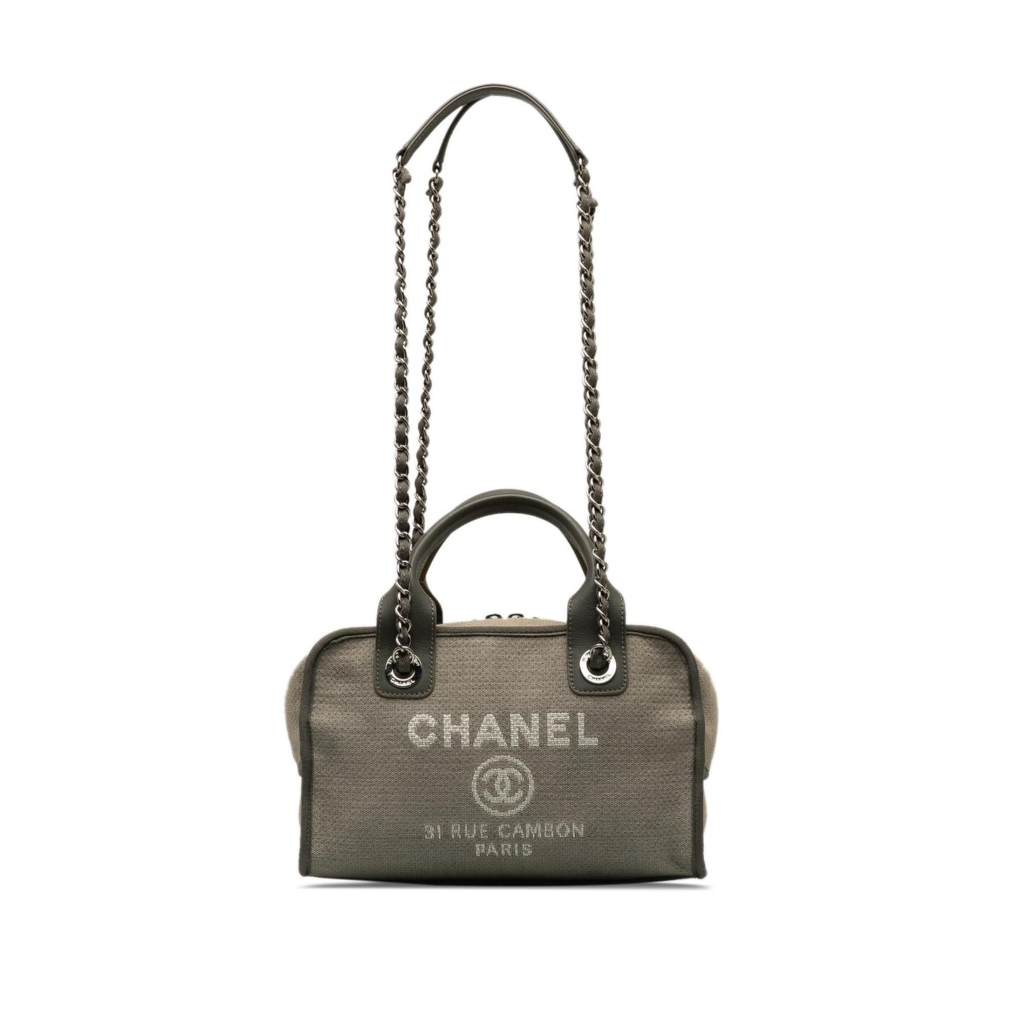 Chanel Deauville Bowling Satchel SHG-14IzyR Small Satchel Bag