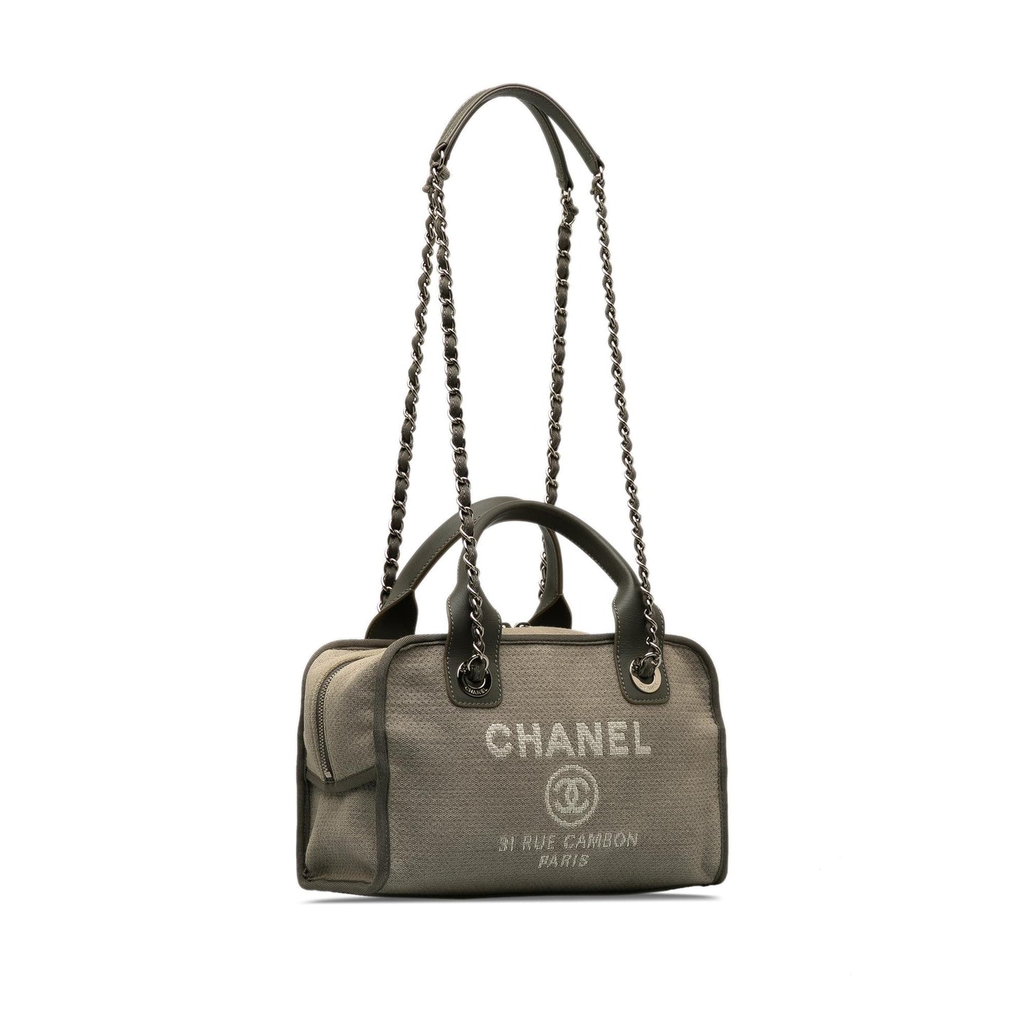 Chanel Deauville Bowling Satchel SHG-14IzyR Small Satchel Bag