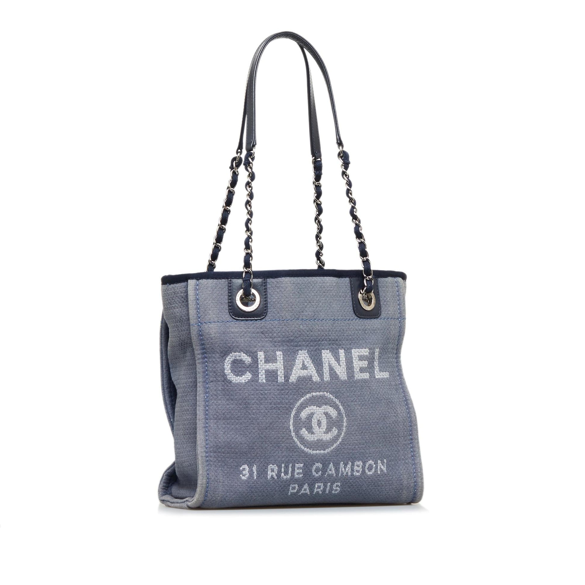 Chanel Deauville SHG-ZZM16j Small Tote Bag