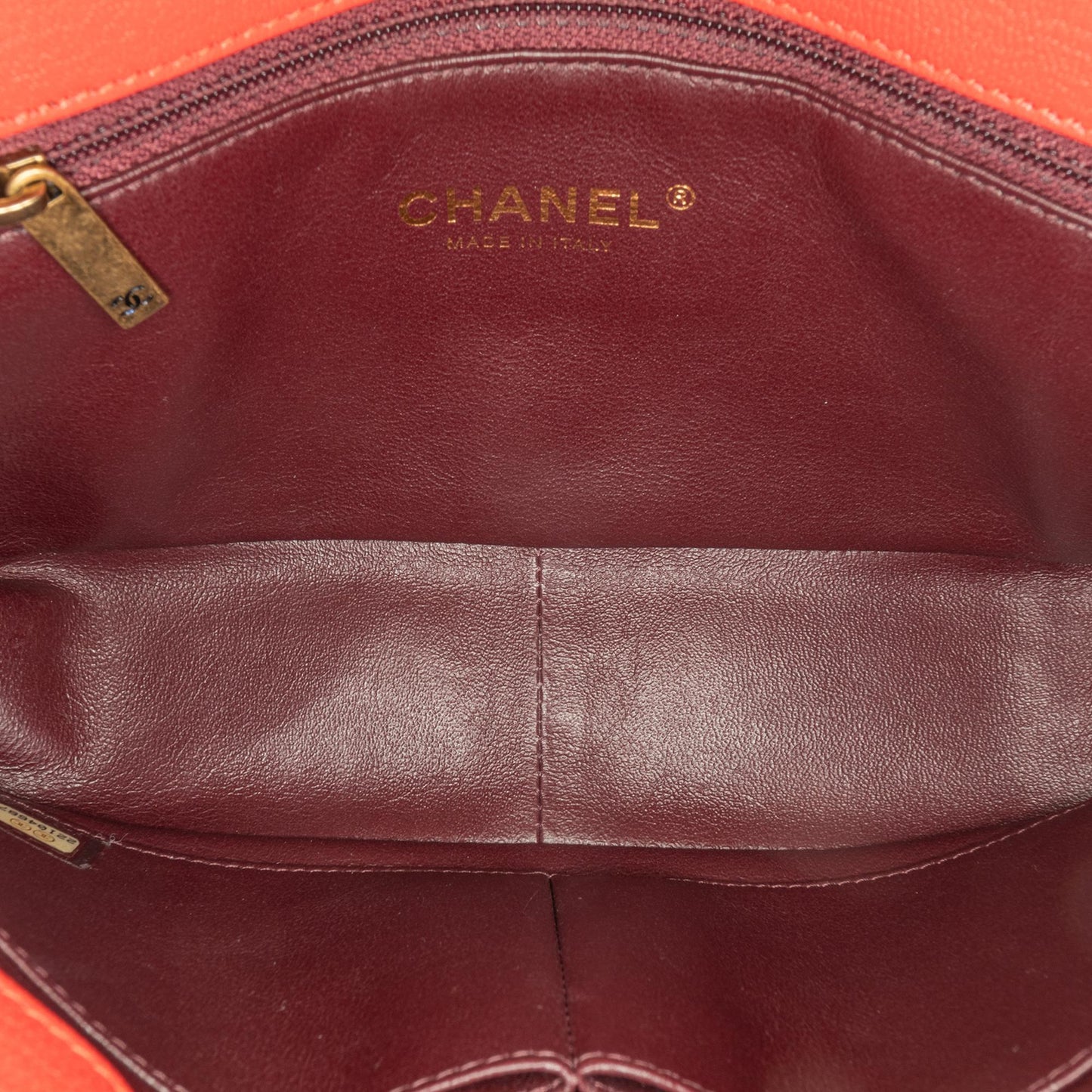 Chanel Small Diagonal Quilted Goatskin Flap Bag
