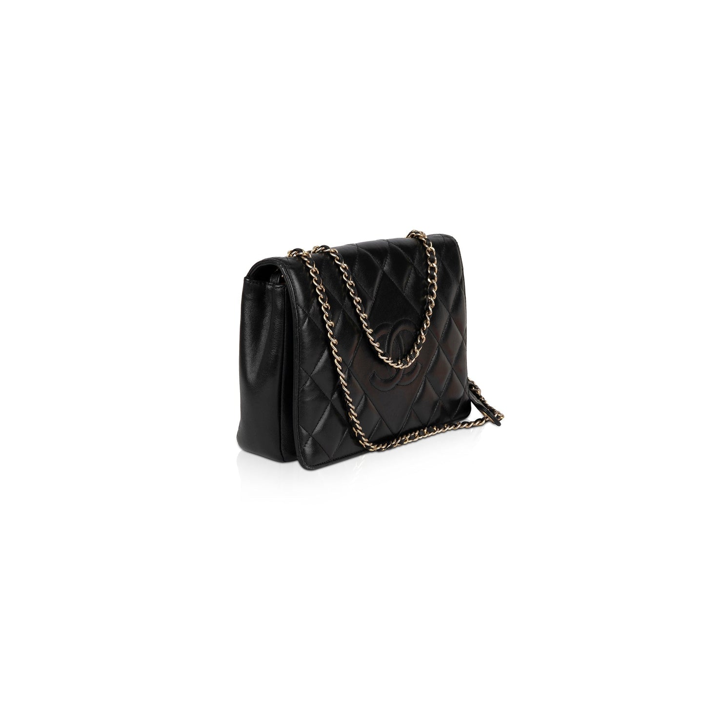 Chanel Diamond CC Flap Travel Bag