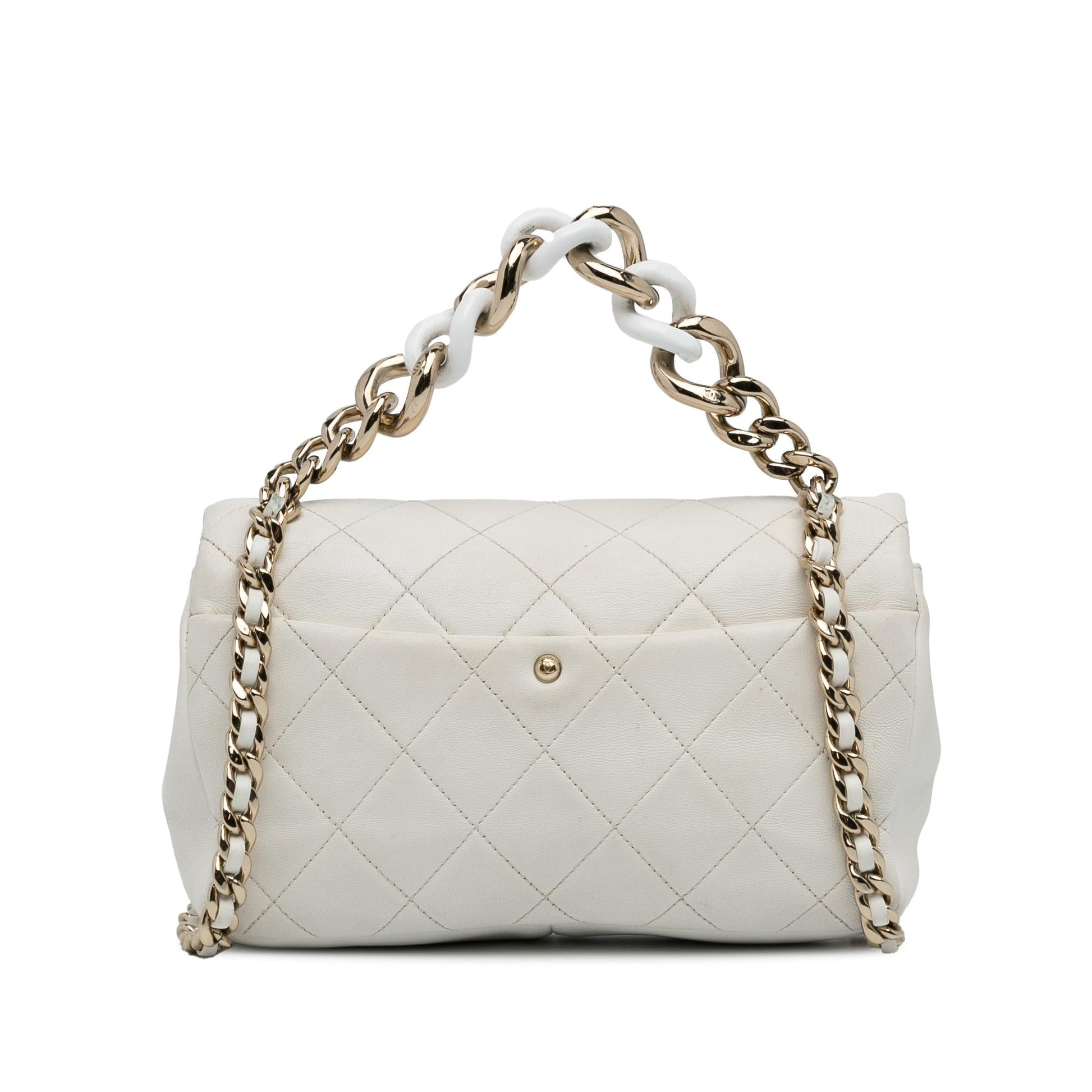 Chanel Small Elegant Chain Single Flap Bag