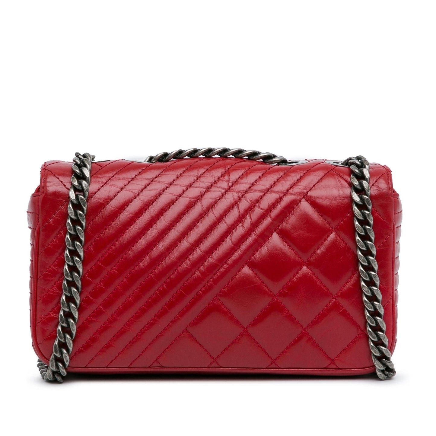 Chanel Glazed Calfskin Coco Boy Flap SHG-1nxK54 Small Handbag
