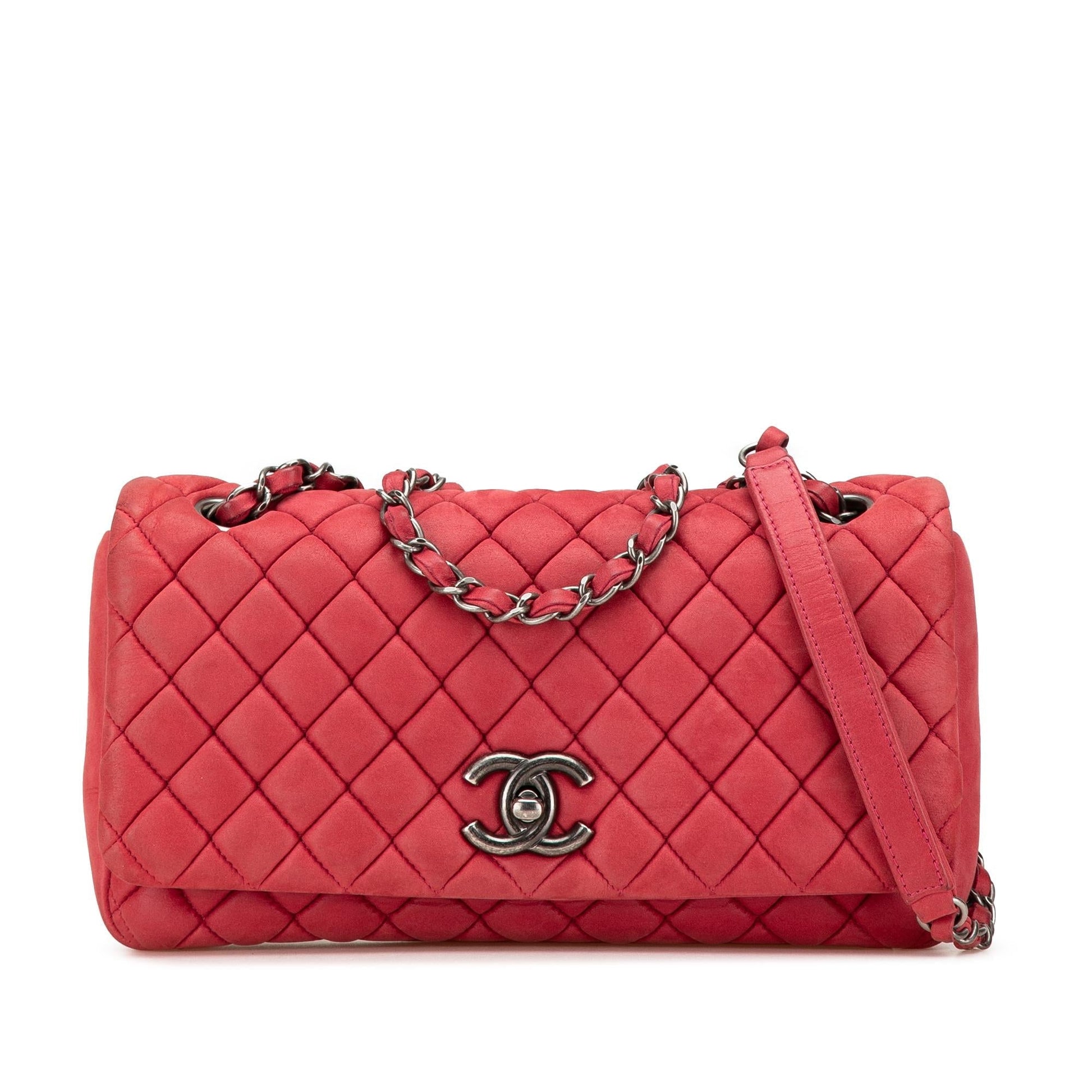 Chanel Iridescent Calfskin New Bubble Flap Small Handbag Flap 1