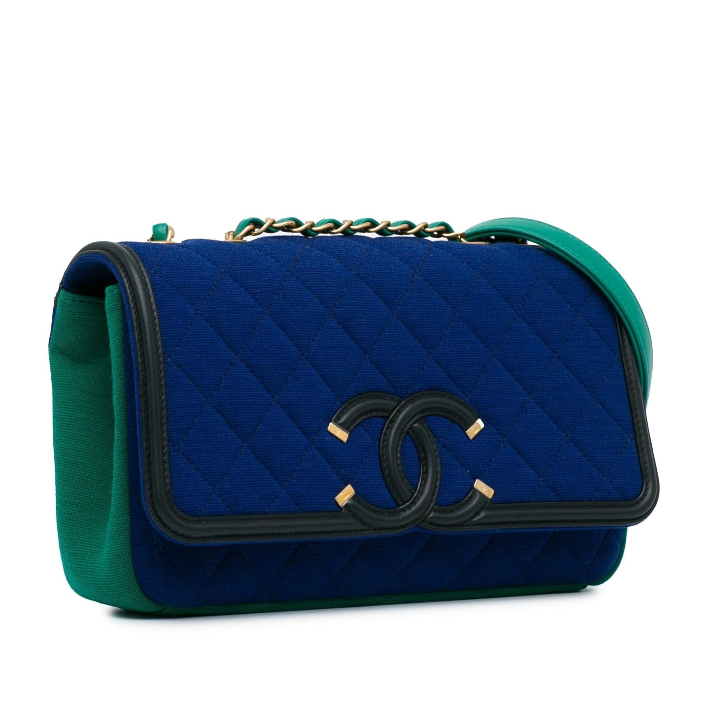 Chanel Small Jersey Cc Filigree Flap (Shg-C5Awaz) Bag