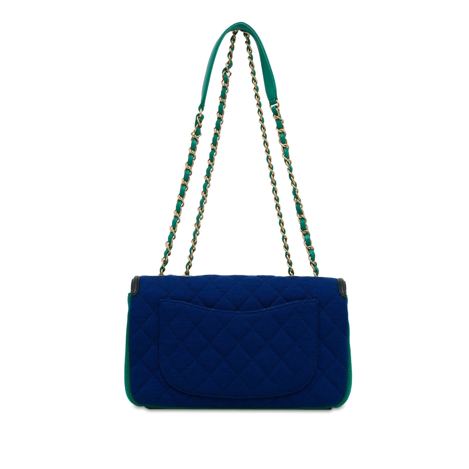Chanel Jersey CC Filigree Flap SHG-lQ18V3 Small Handbag