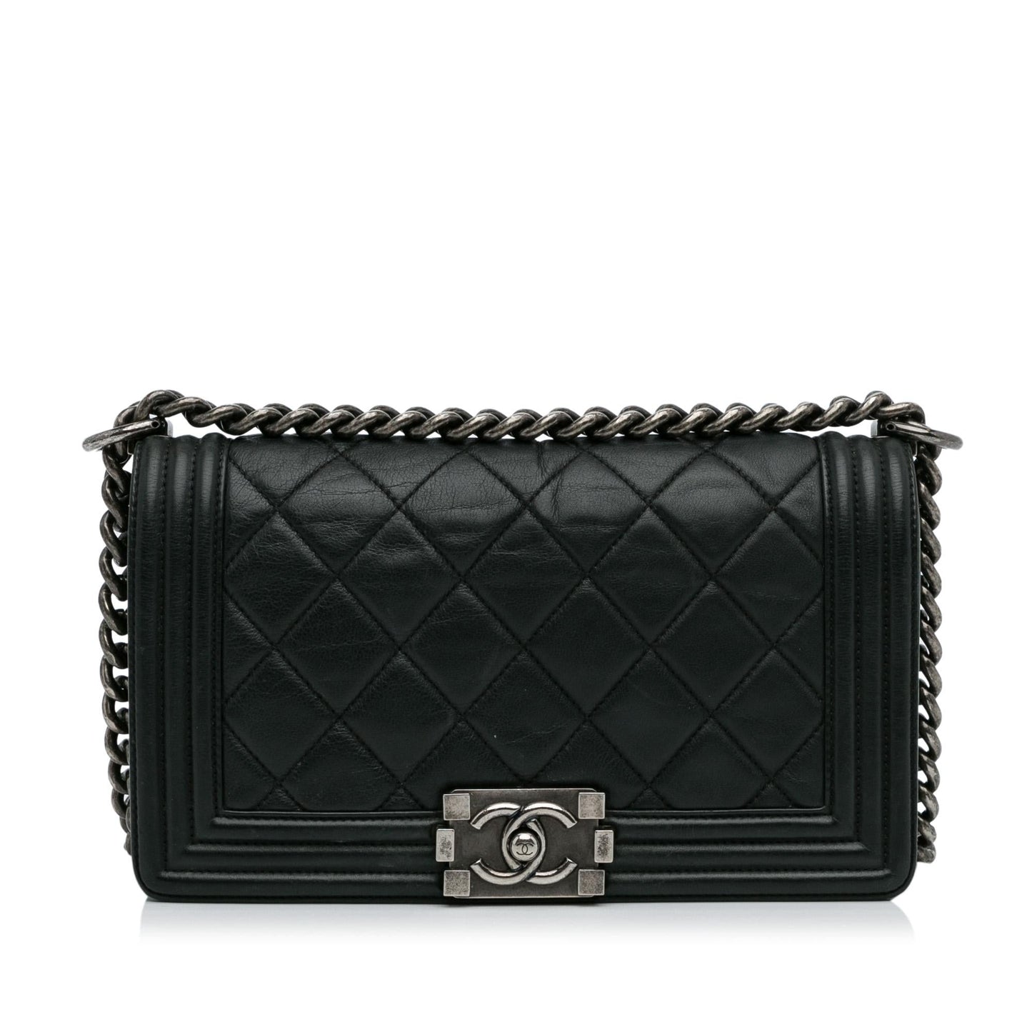 Chanel Lambskin Boy Flap SHG-kO989R Small Handbag