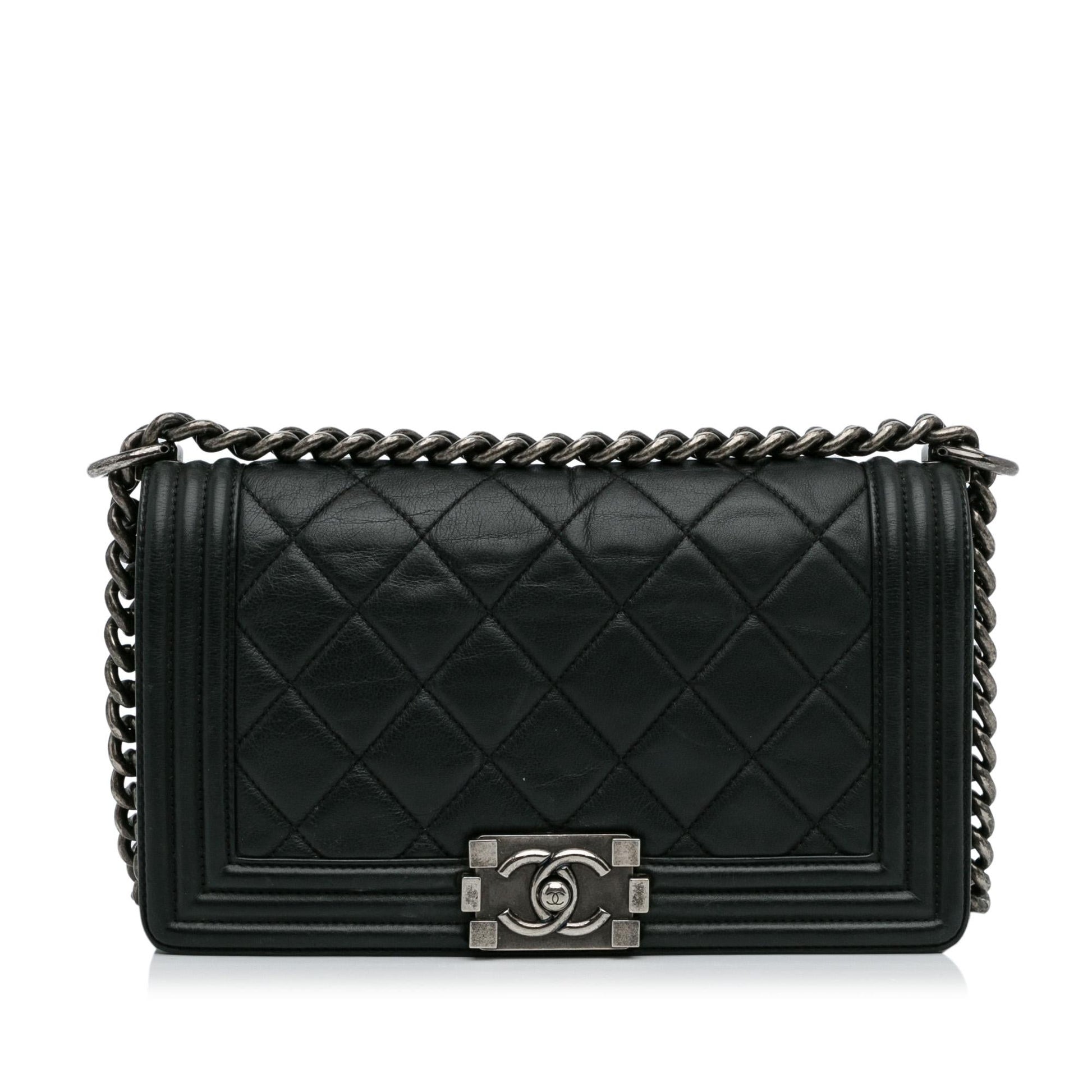Chanel Lambskin Boy Flap SHG-kO989R Small Handbag