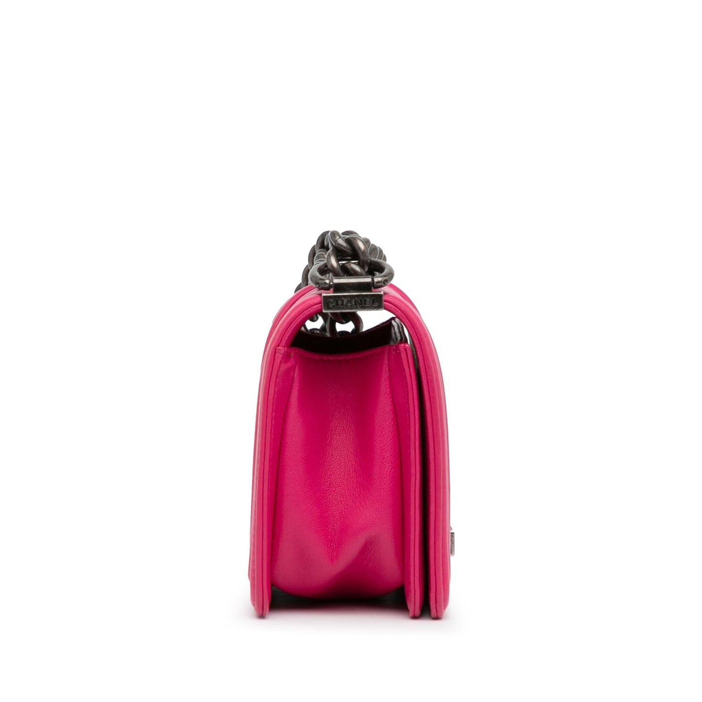 Chanel Lambskin Boy Flap SHG-q4gnrk Small Handbag