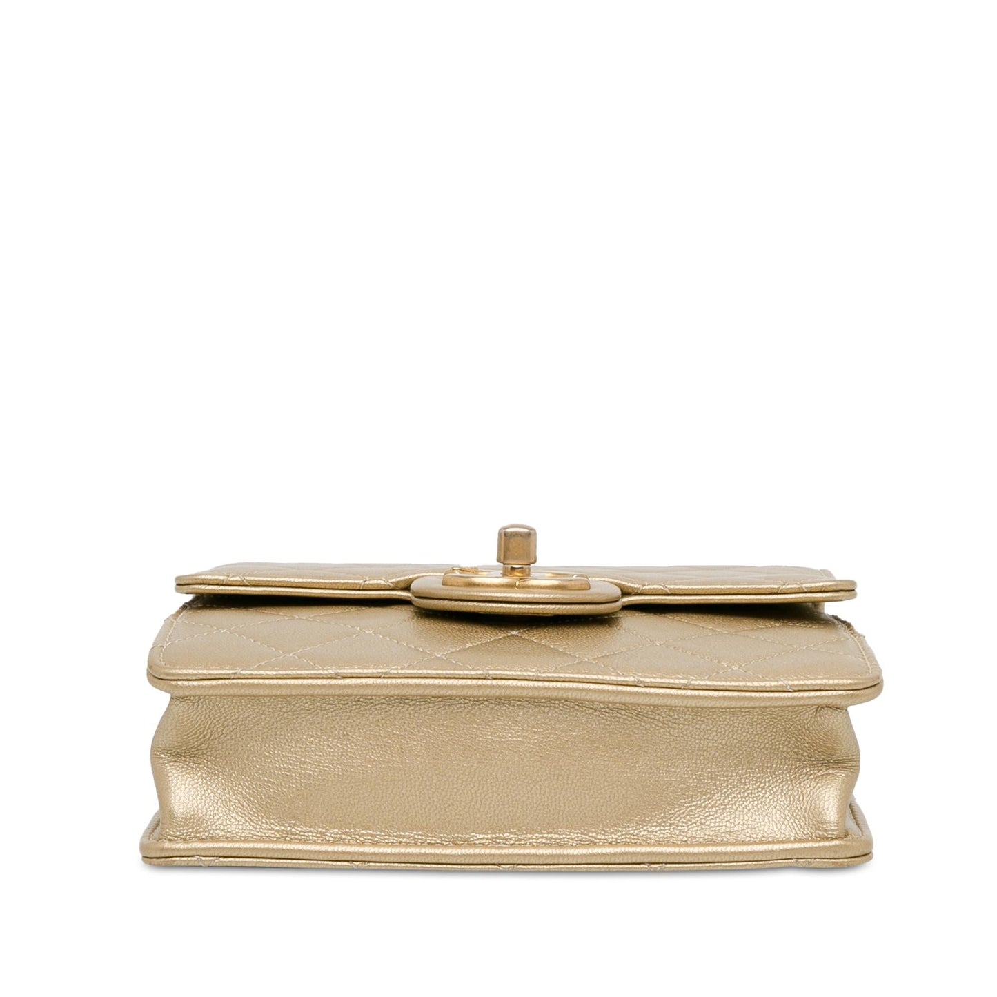 Chanel Small Lambskin Chic Pearls Flap (SHG- rASt)