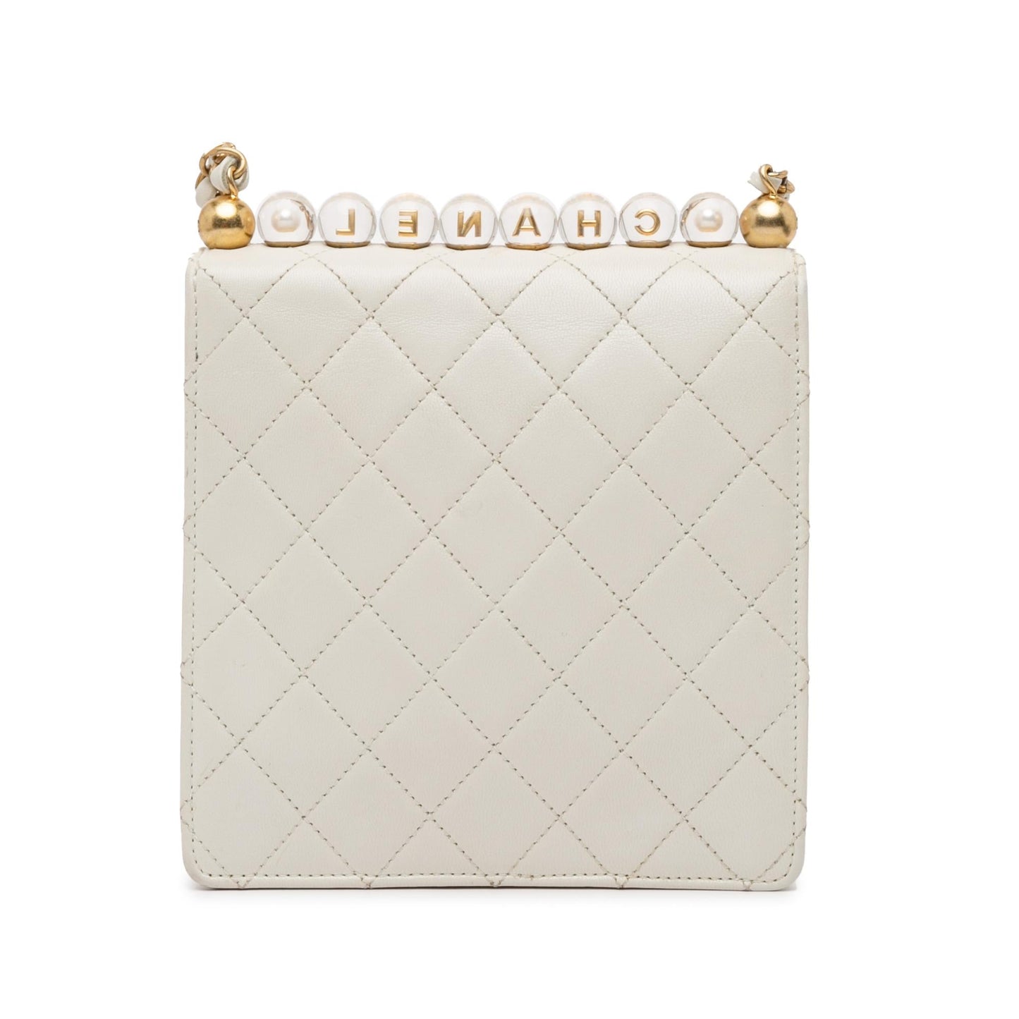 Chanel Small Lambskin Chic Pearls Flap (Shg-Nendrv) Bag