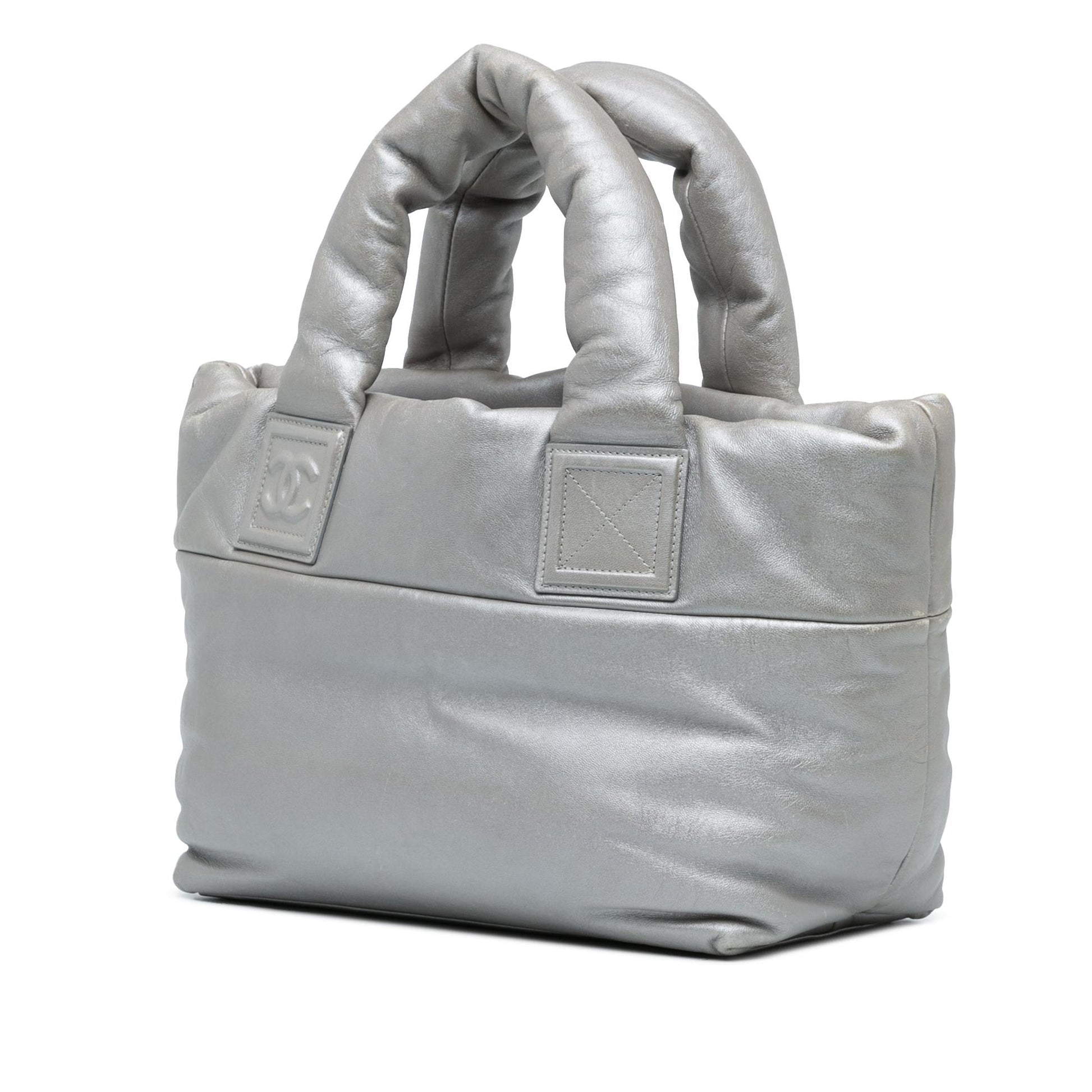 Chanel Lambskin Coco Cocoon Reversible Small Tote Bag