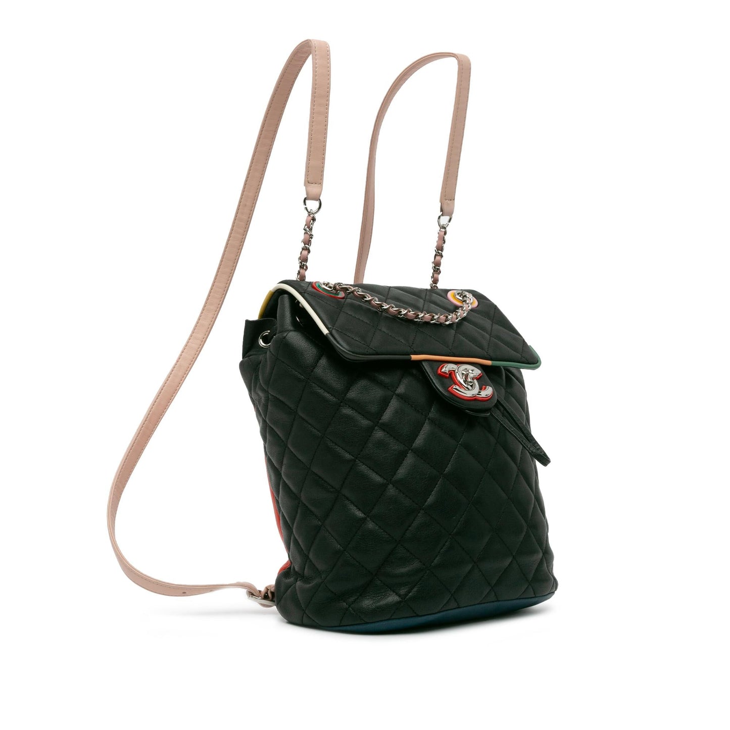 Chanel Lambskin Cuba Color Urban Spirit Backpack Small