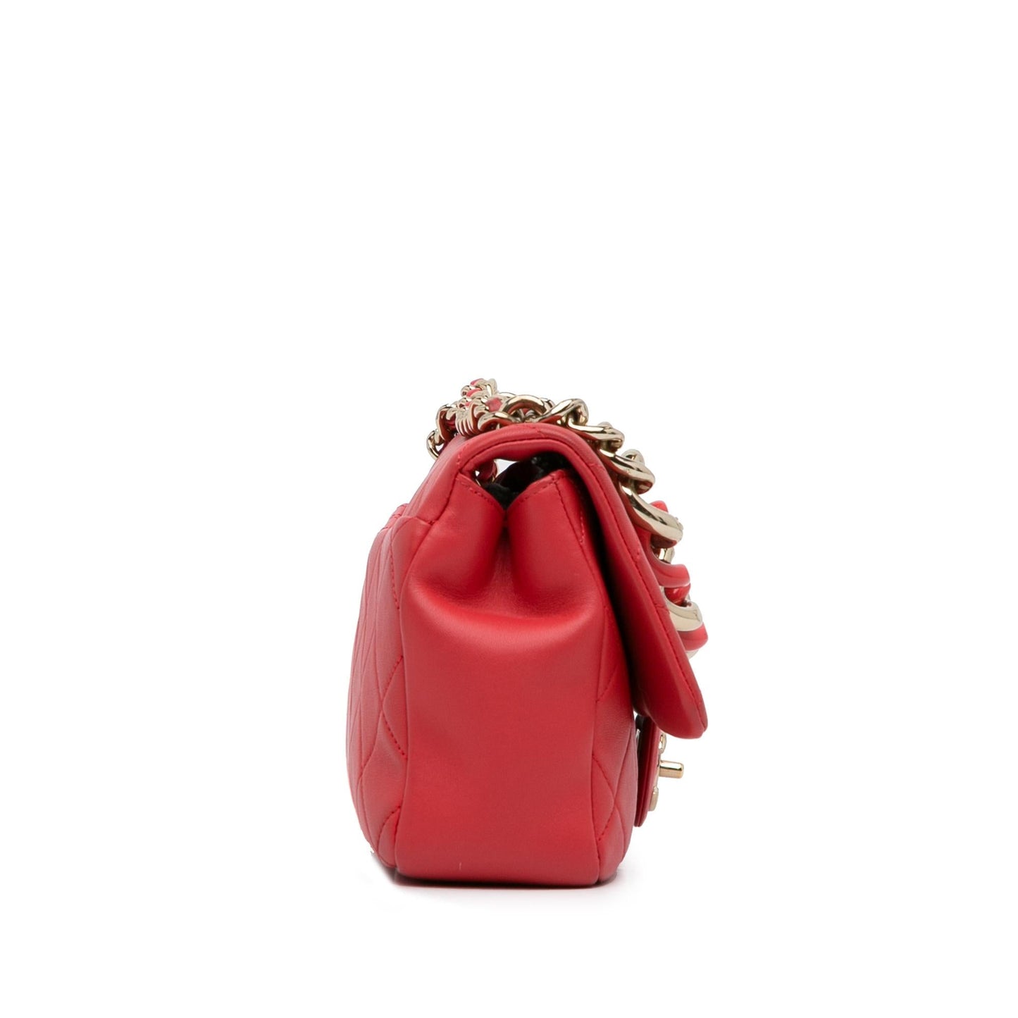 Chanel Small Lambskin Elegant Chain Single Flap (Shg-E6Gpic) Bag