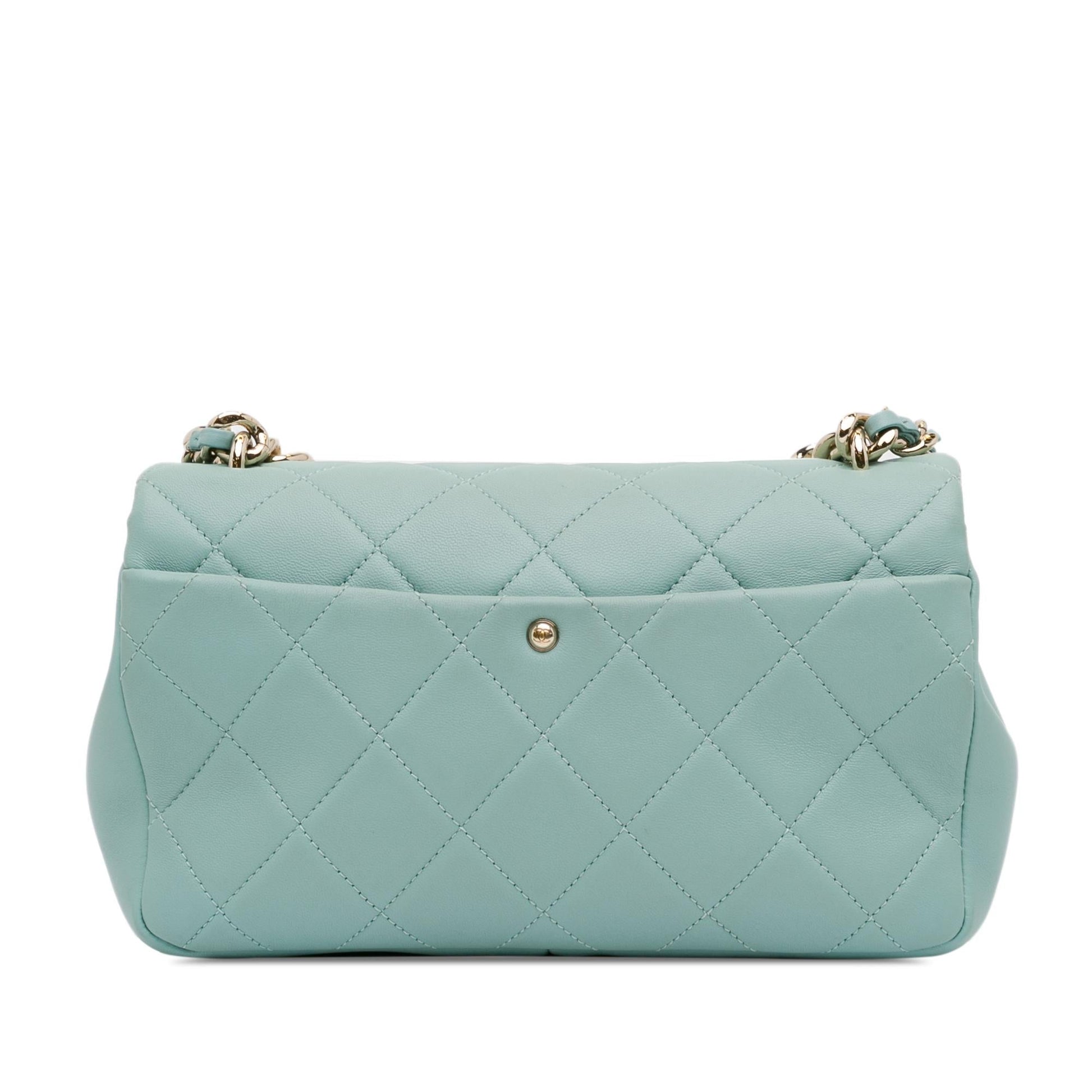 Chanel Lambskin Elegant Single Flap SHG-pDax0T Small Handbag