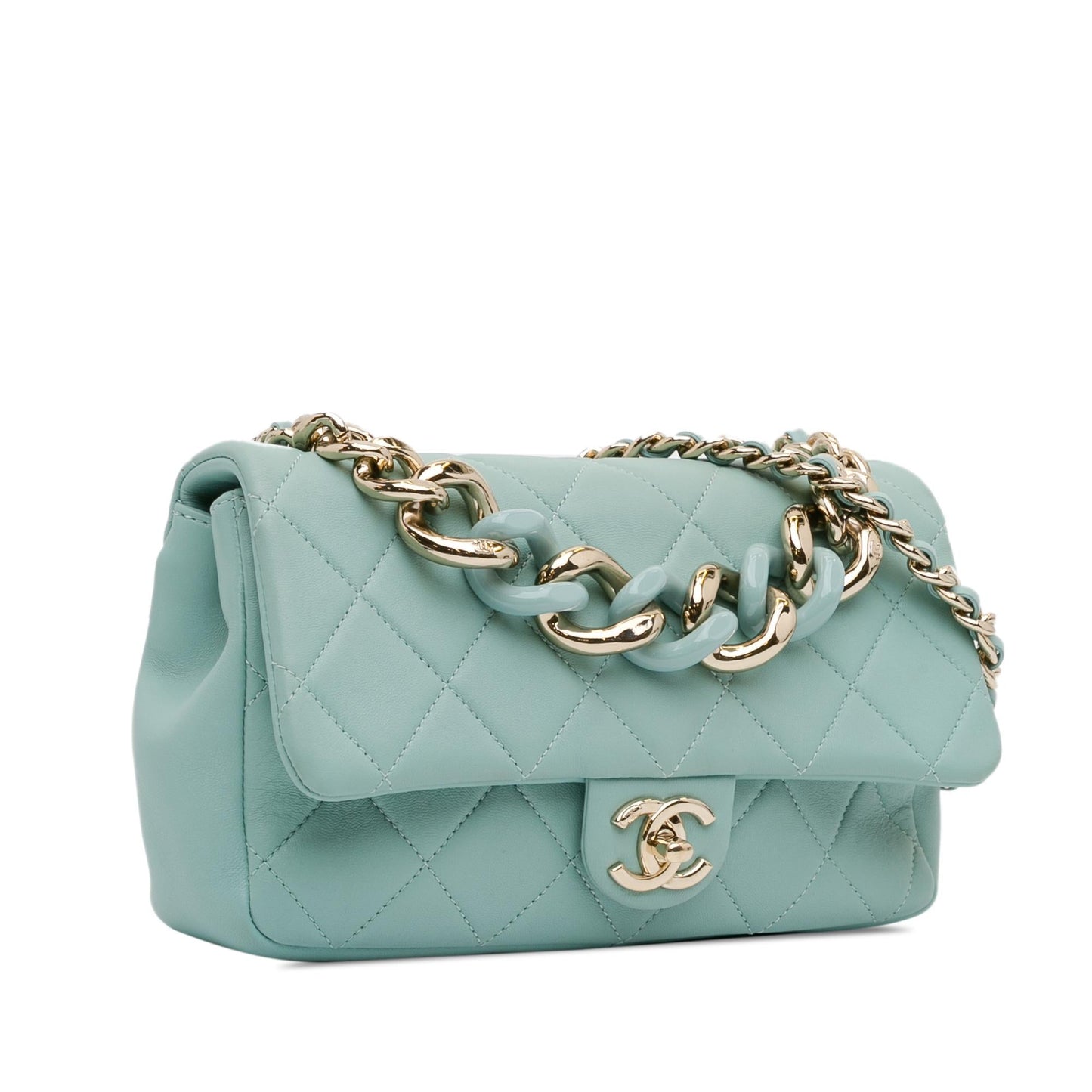 Chanel Lambskin Elegant Single Flap SHG-pDax0T Small Handbag