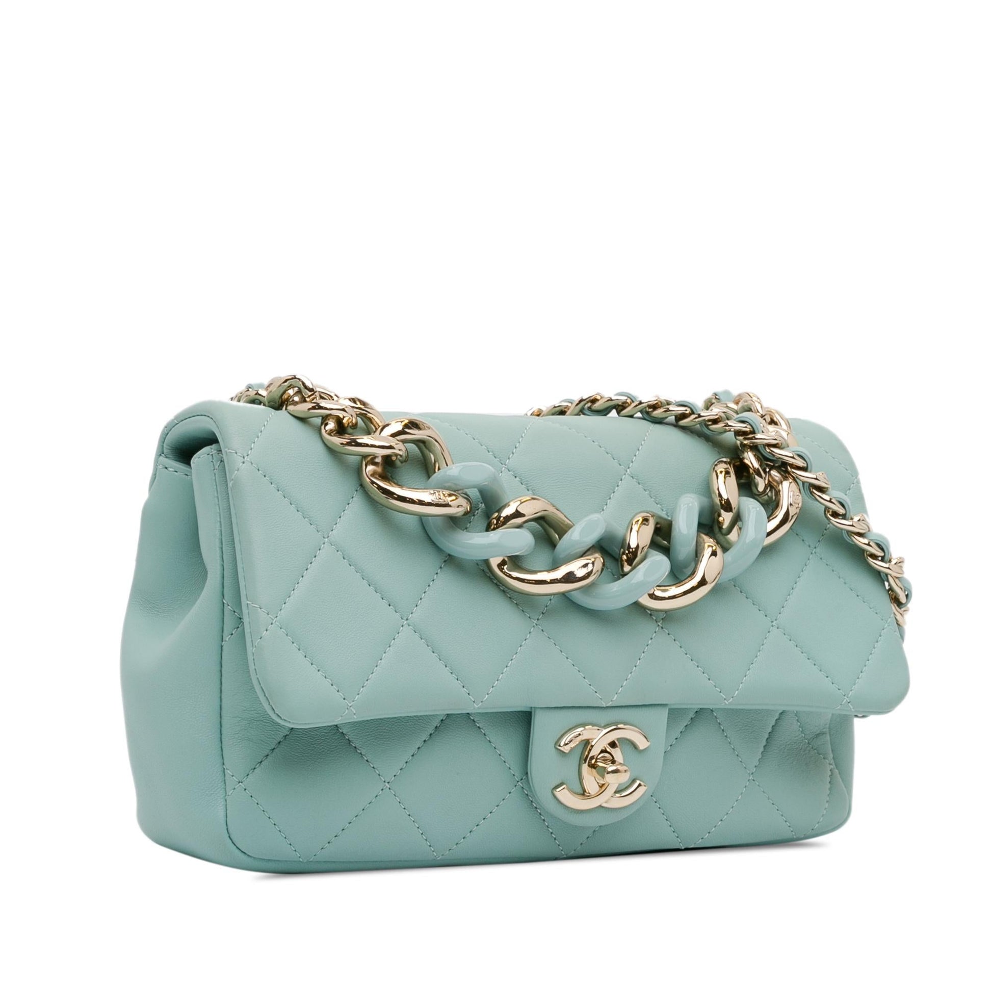 Chanel Lambskin Elegant Single Flap SHG-pDax0T Small Handbag