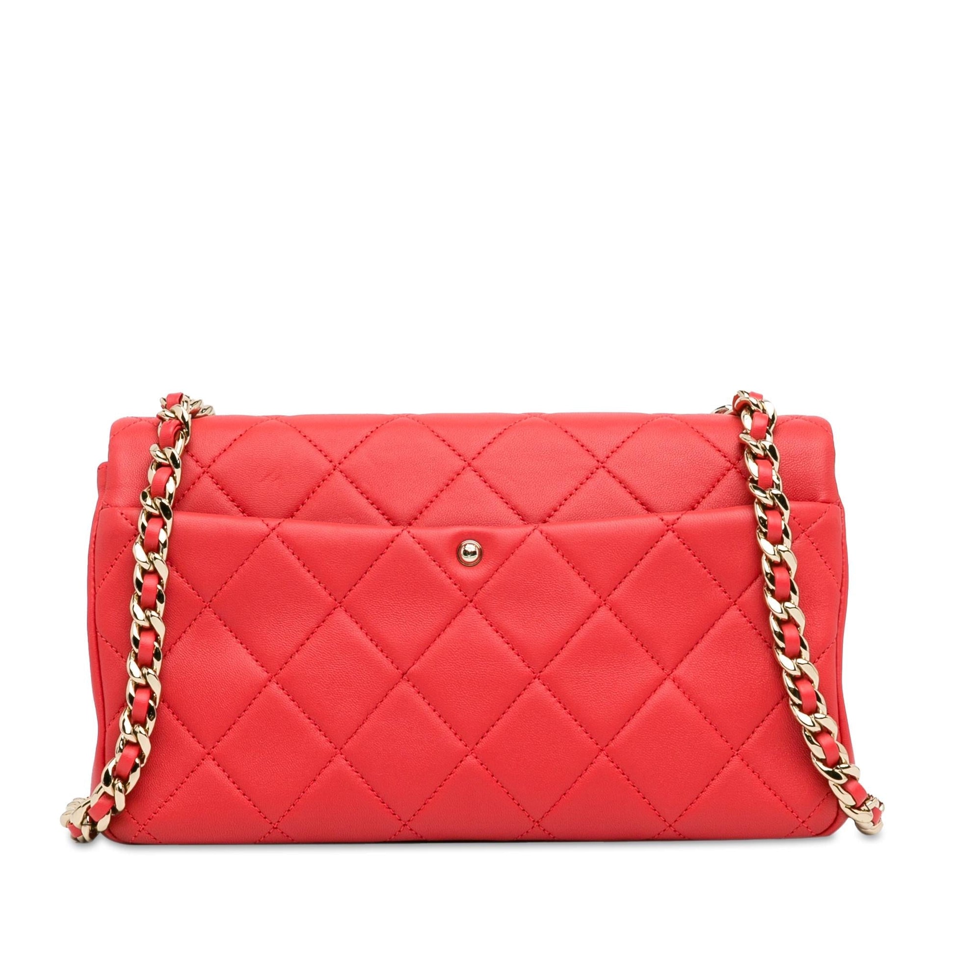 Chanel Lambskin Elegant Single Flap SHG-DSIYbx Small Handbag