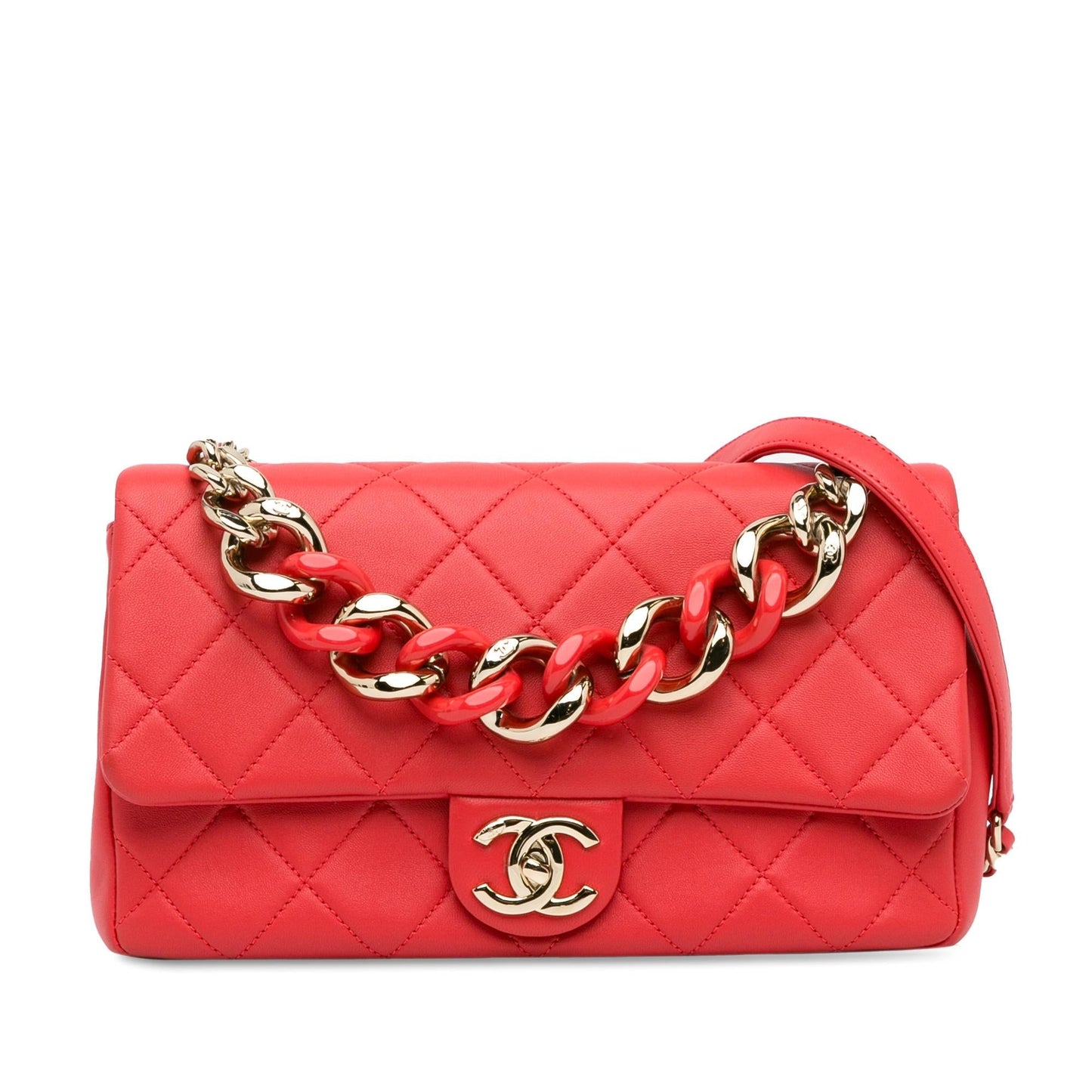 Chanel Lambskin Elegant Single Flap SHG-DSIYbx Small Handbag