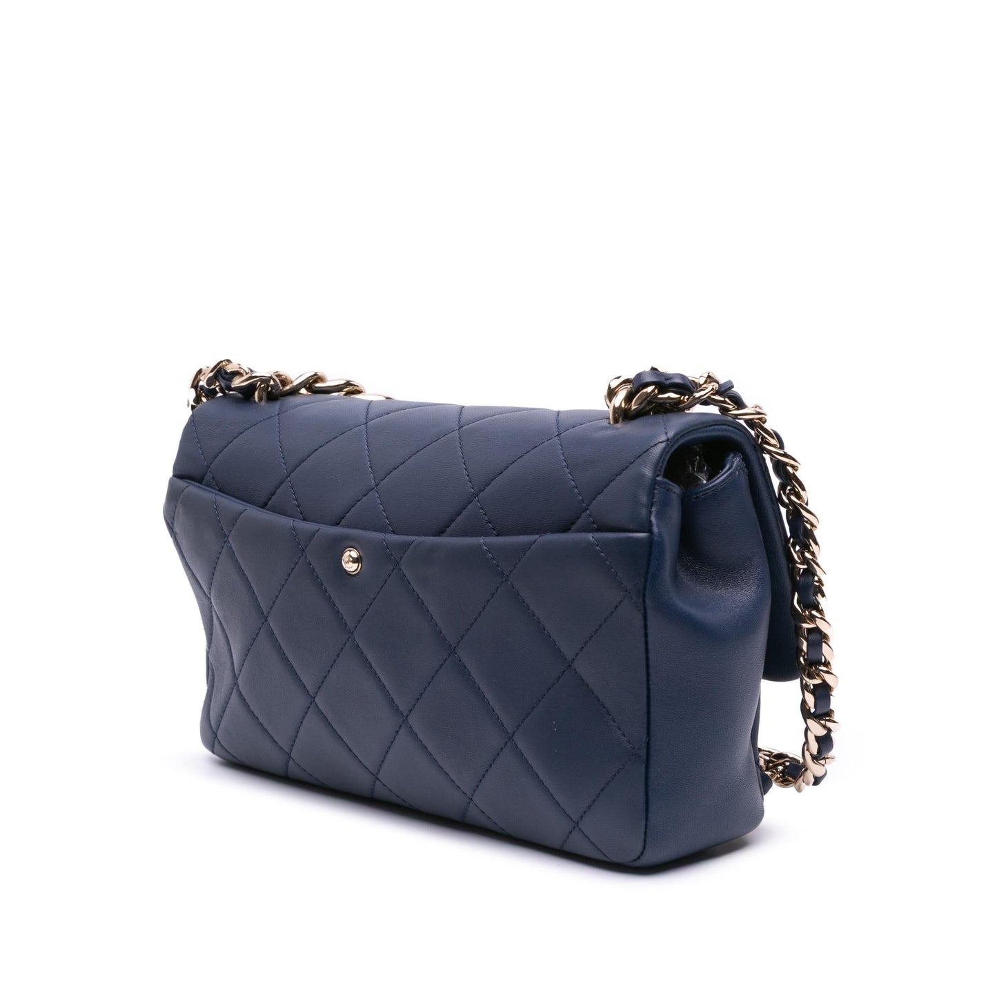 Chanel Lambskin Elegant Single Flap Small Handbag Flap 1