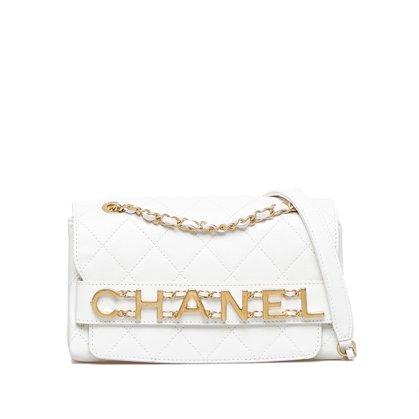 Chanel Lambskin Enchained Flap SHG-nHd7s9 Small Shoulder Bag