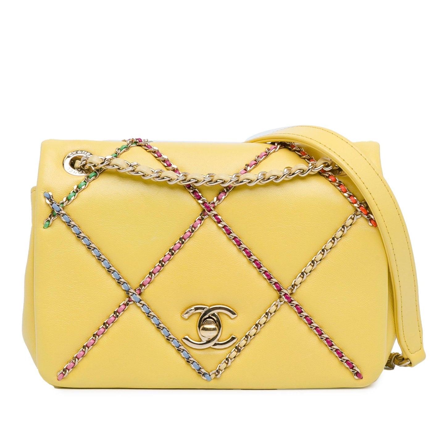 Chanel Lambskin Entwined Flap SHG-17rKtH Small Handbag