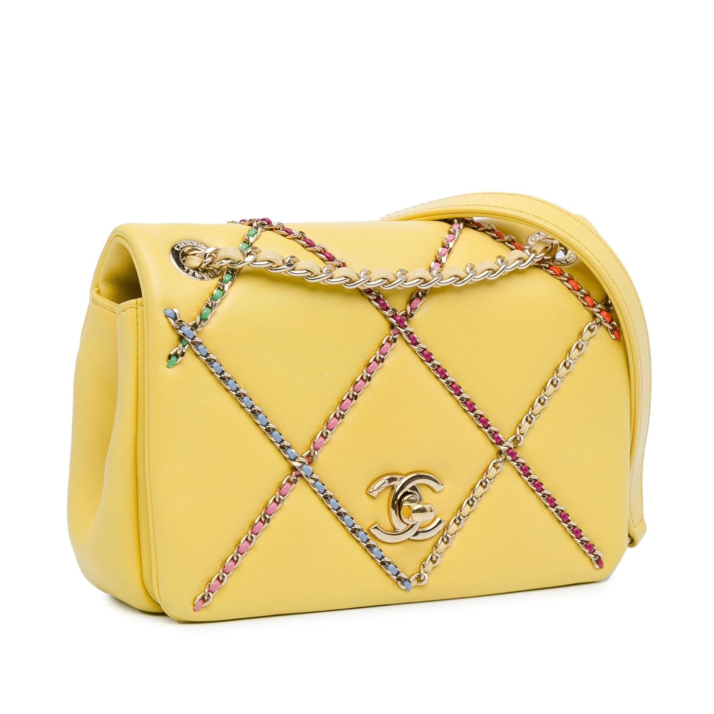 Chanel Lambskin Entwined Flap SHG-17rKtH Small Handbag