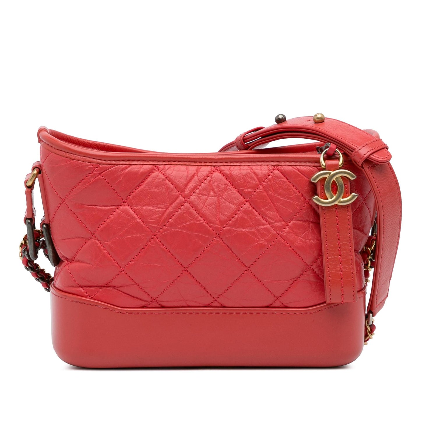 Chanel Lambskin Gabrielle Small Crossbody Bag