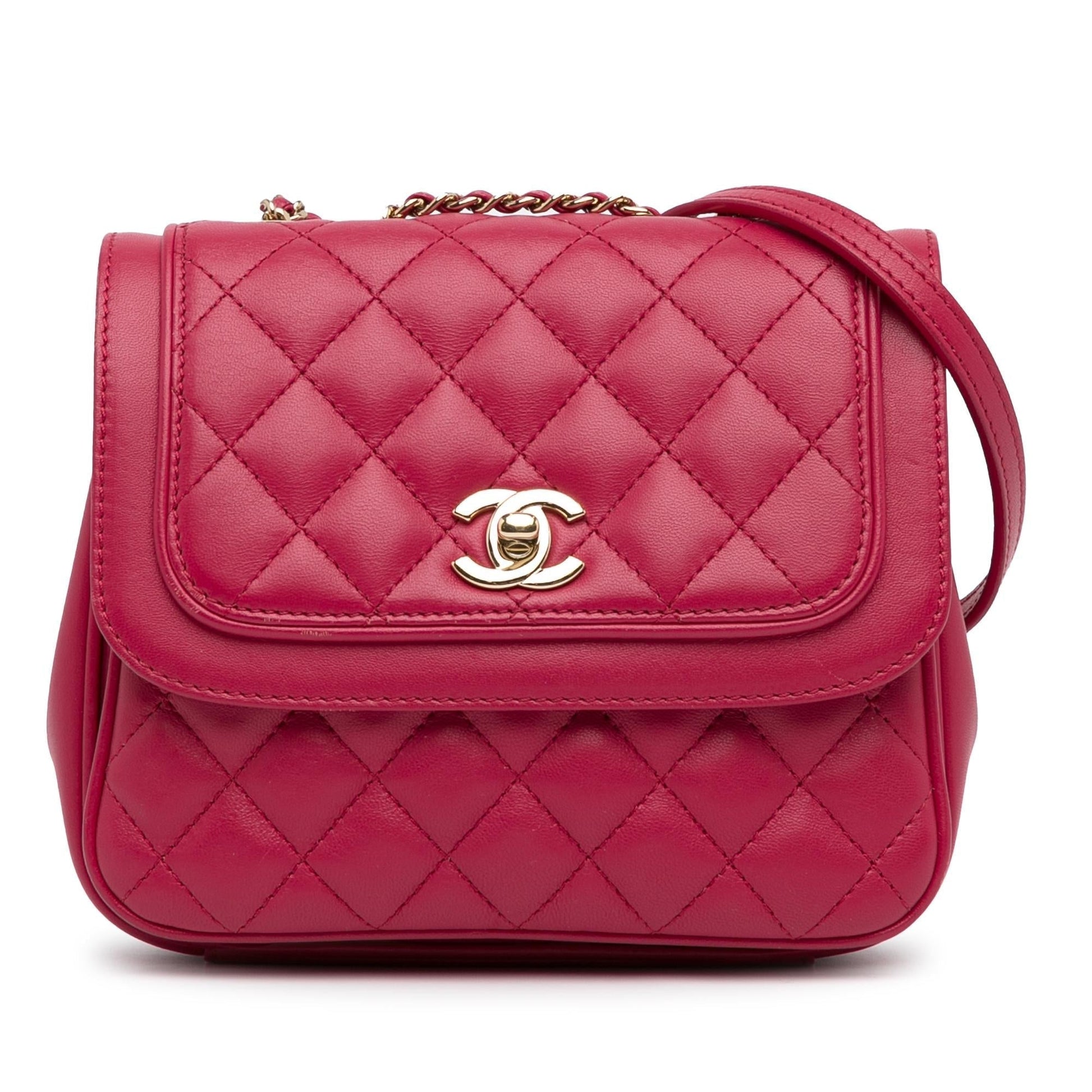 Chanel Small Lambskin Lovely Day Flap (SHG-lstb4h)