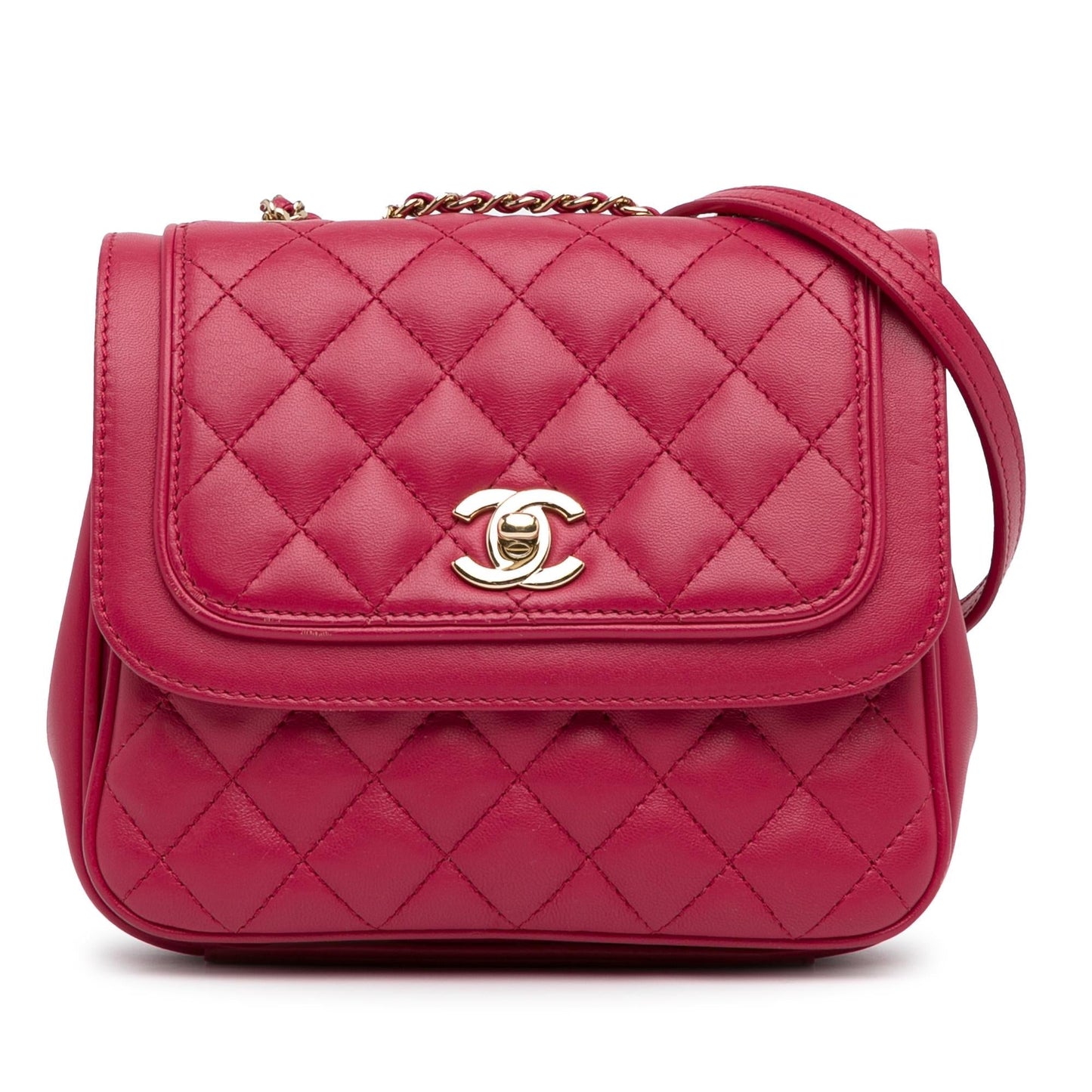 Chanel Lambskin Lovely Day Flap SHG-jwbtgM Small Handbag