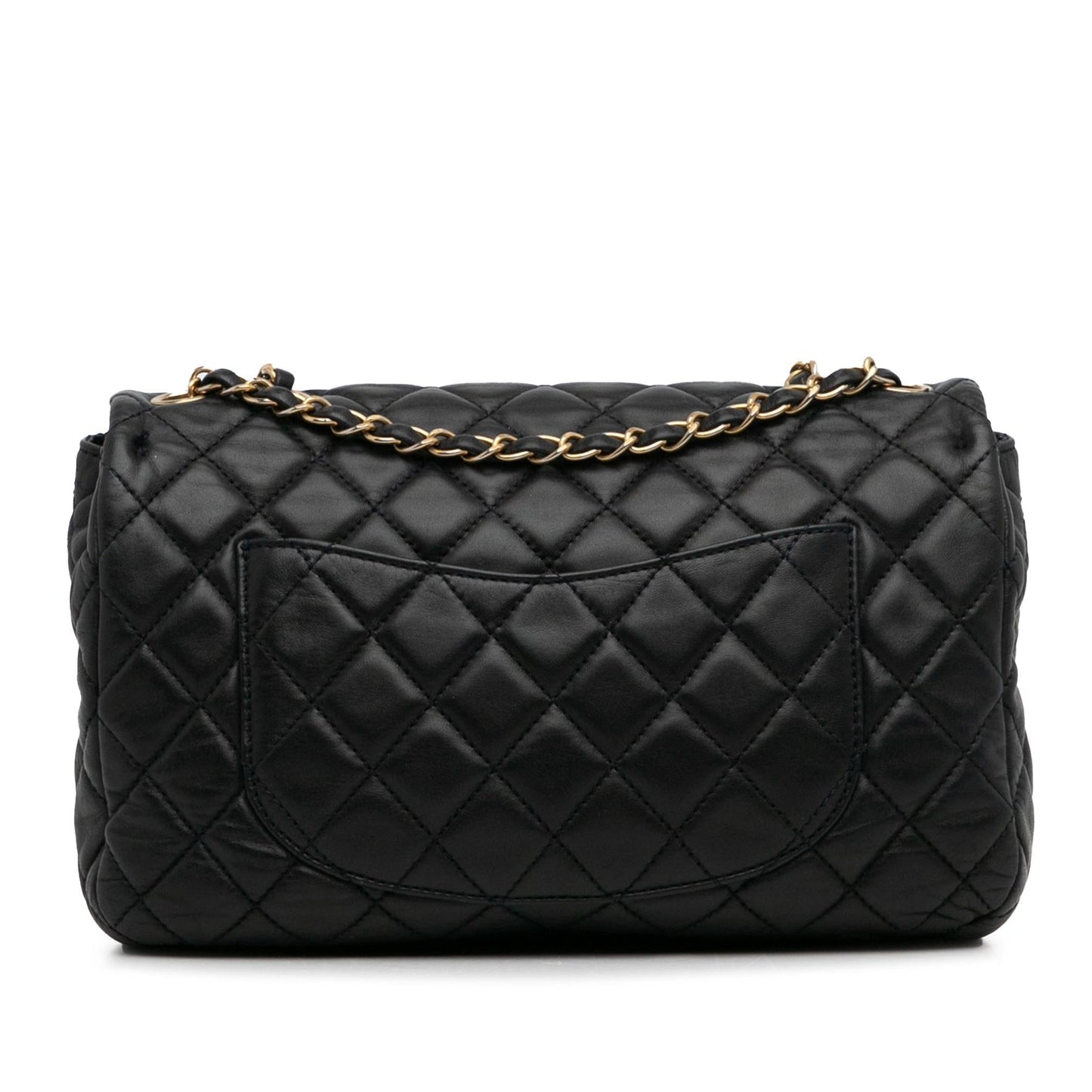 Chanel Small Lambskin Single Flap (SHG-HELS4Y)