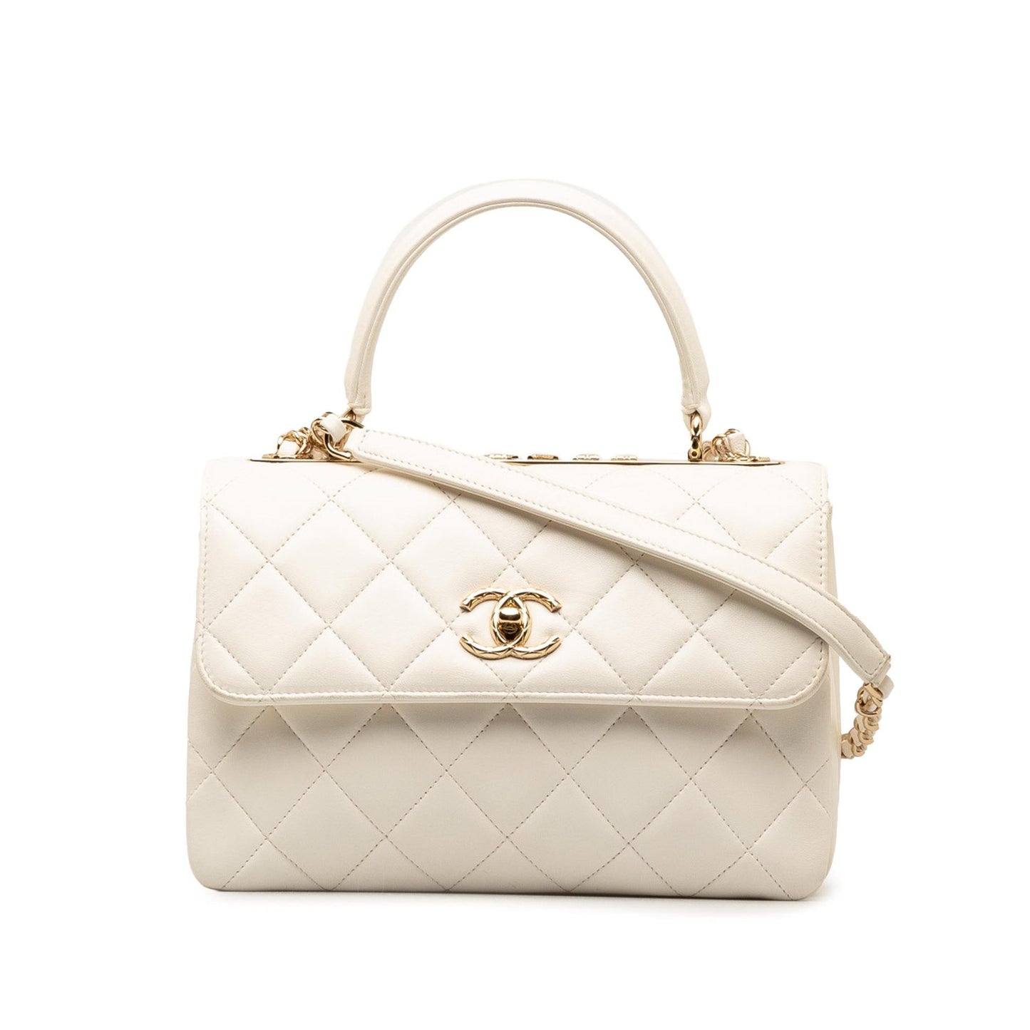 Chanel Lambskin Trendy CC Flap SHG-o1Yuwl Small Handbag