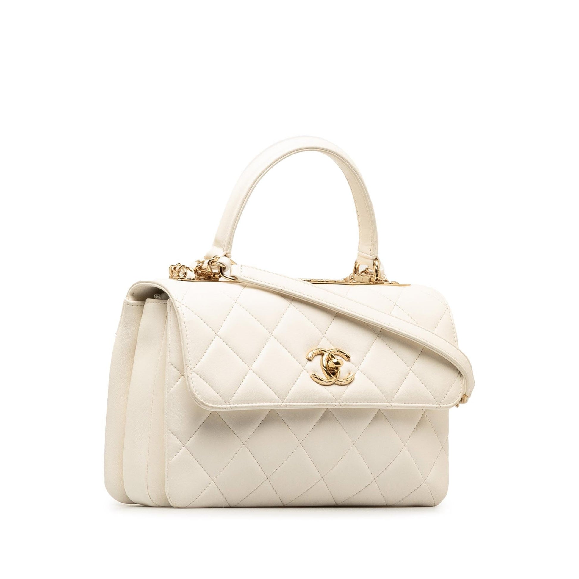 Chanel Lambskin Trendy CC Flap SHG-o1Yuwl Small Handbag