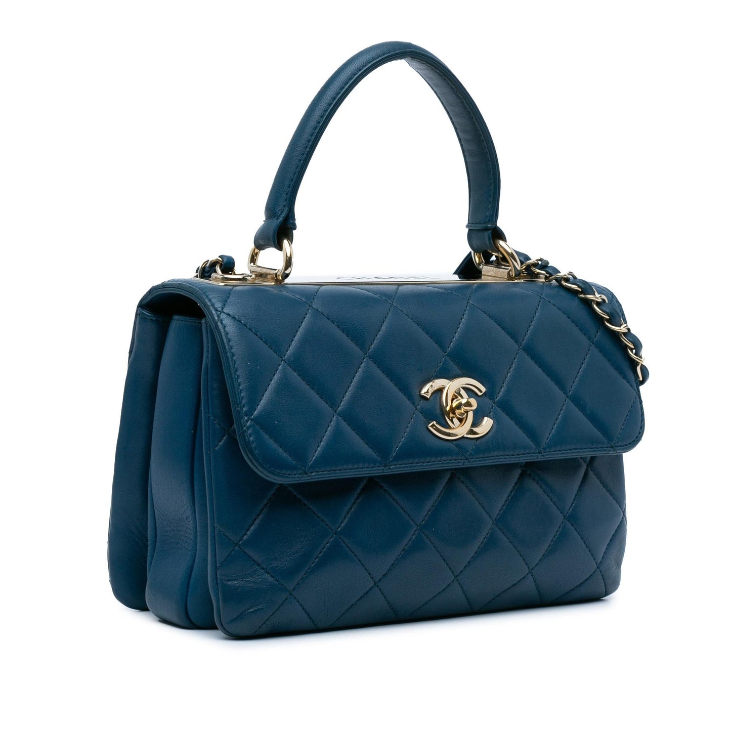 Chanel Small Lambskin Trendy CC Flap (SHG-82w9HK)