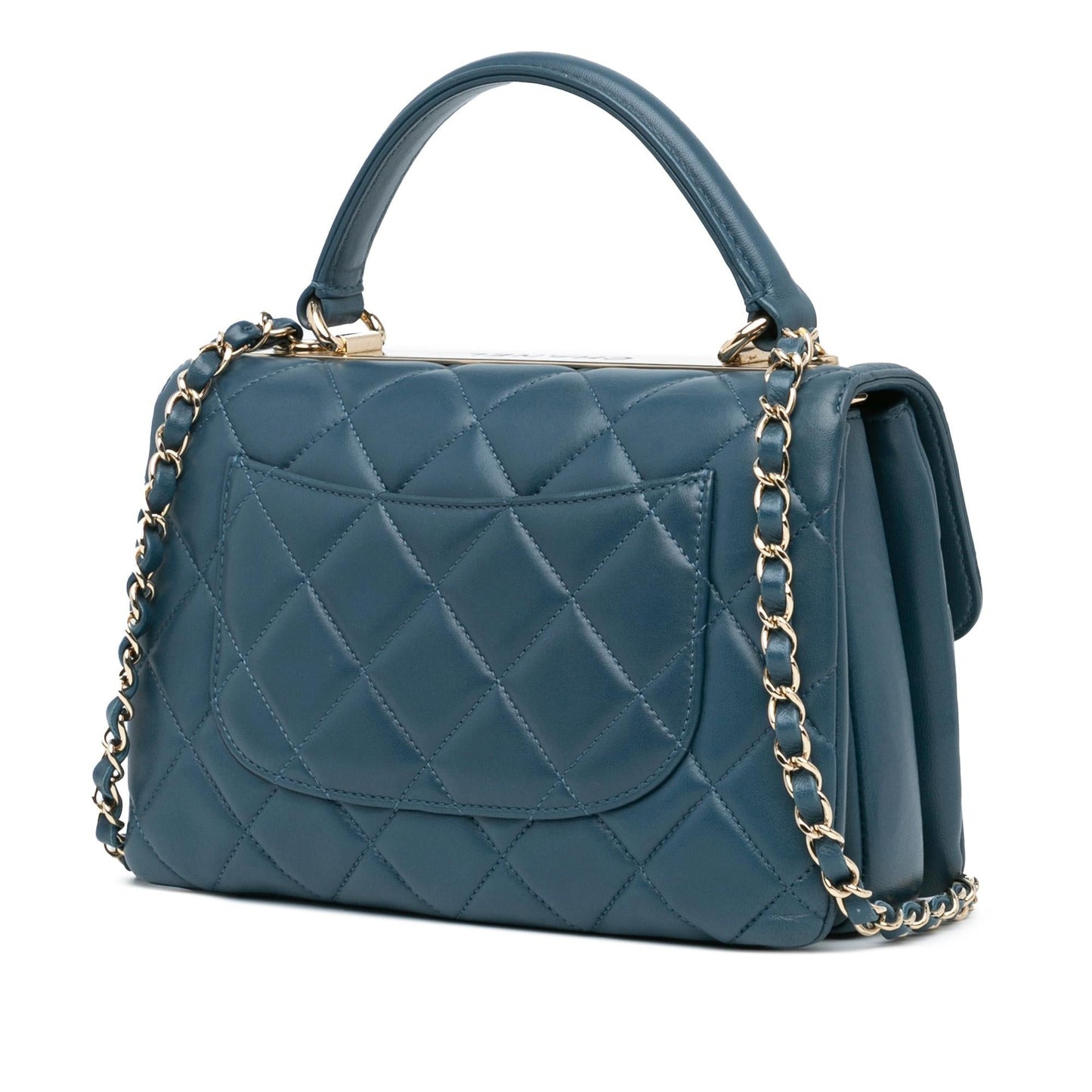 Chanel Lambskin Trendy CC Flap SHG-EQ6d6n Small Handbag