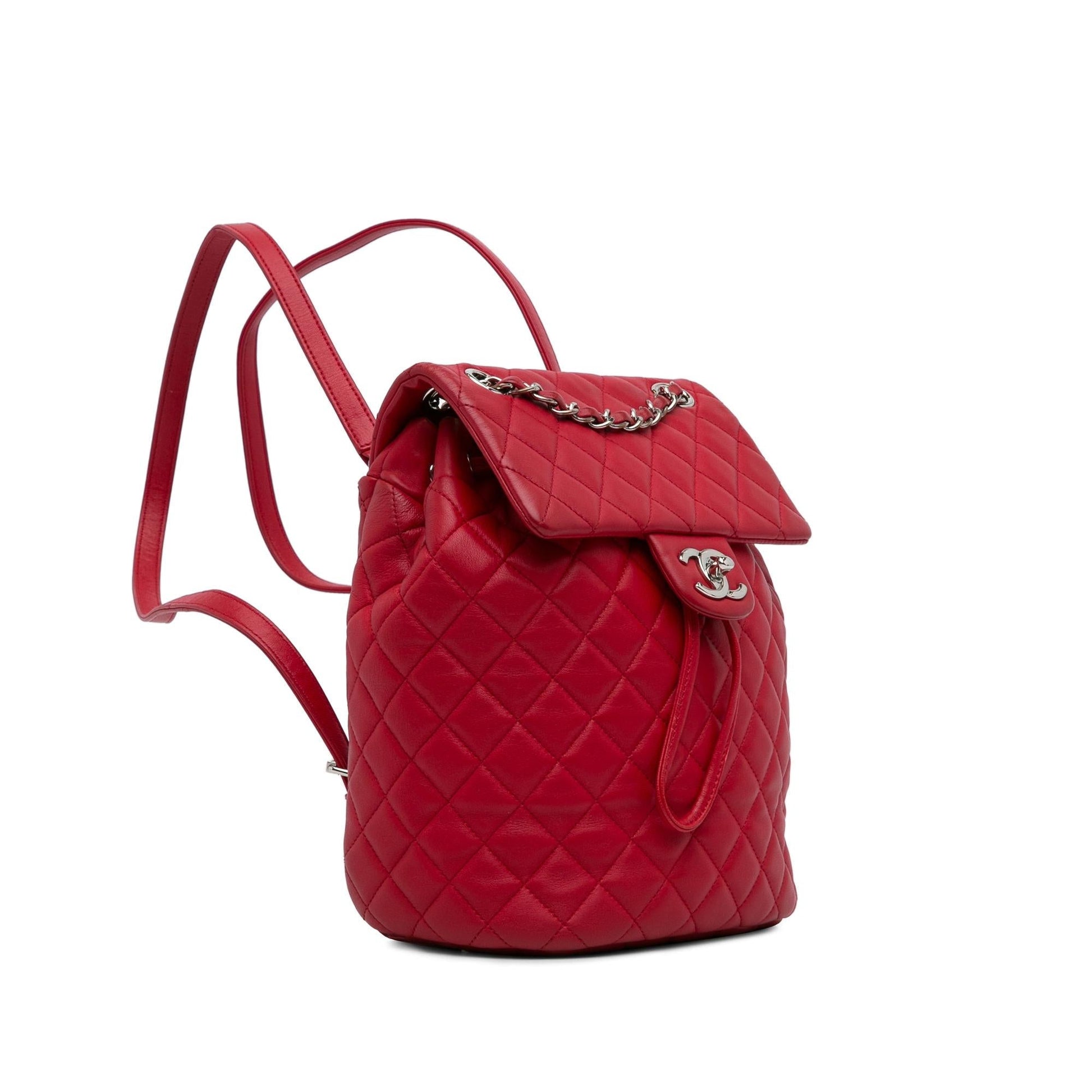 Chanel Lambskin Urban Spirit Backpack SHG-mWg8Vu Small
