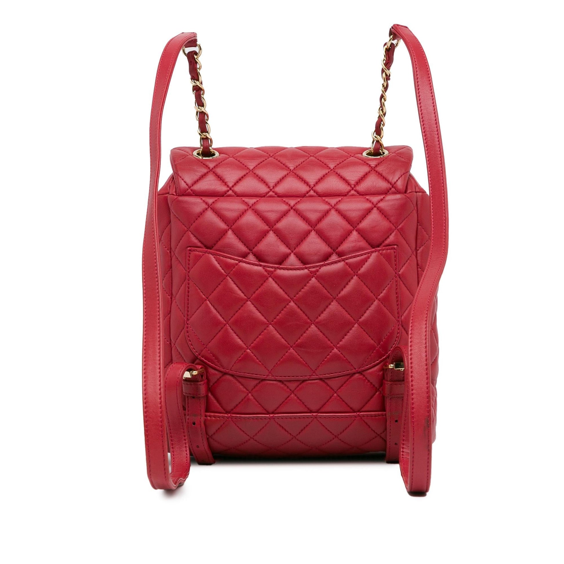 Chanel Lambskin Urban Spirit Backpack SHG-d2TPoL Small