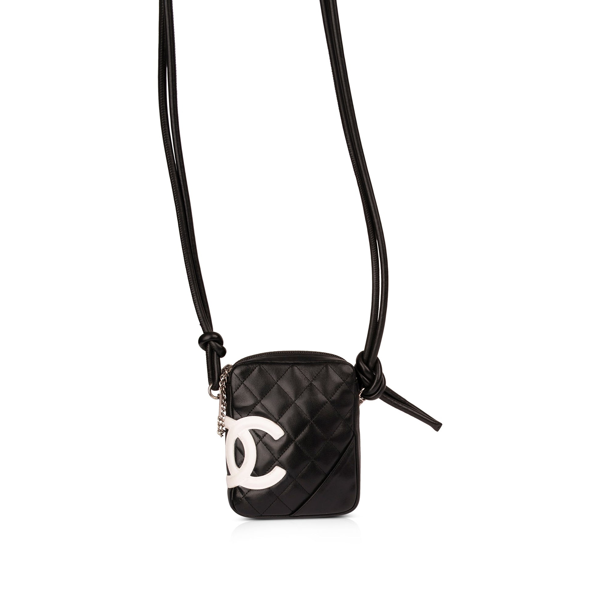 Chanel Ligne Cambon Messenger Travel Bag