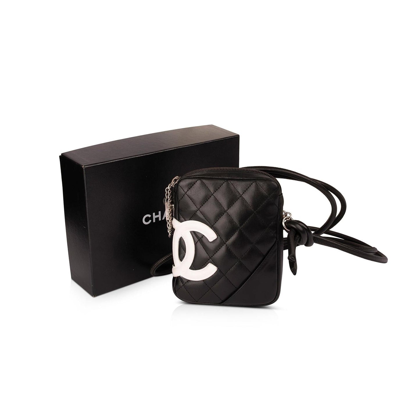 Chanel Ligne Cambon Messenger Travel Bag