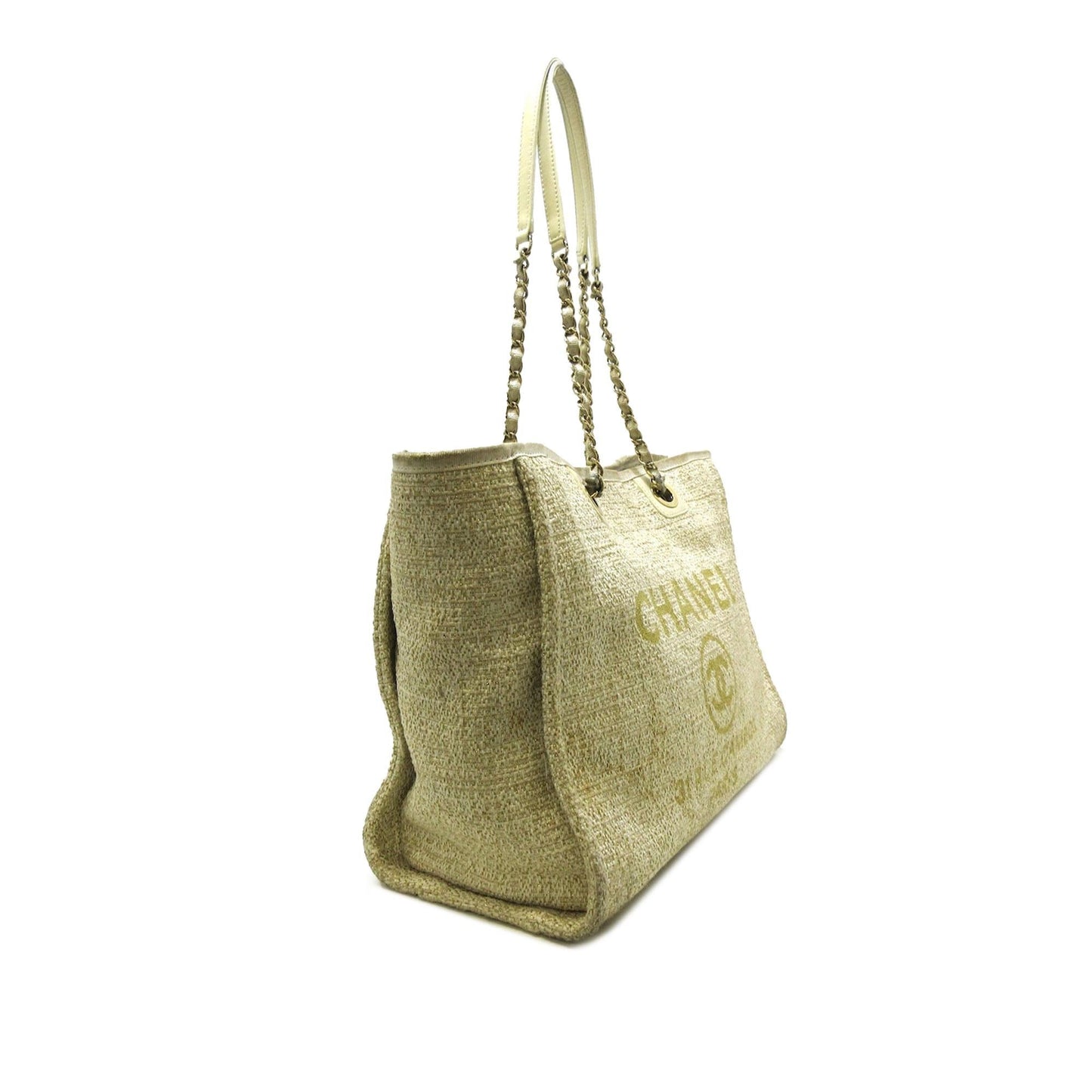 Chanel Lurex Boucle Deauville SHG-8lEXrU Small Tote Bag
