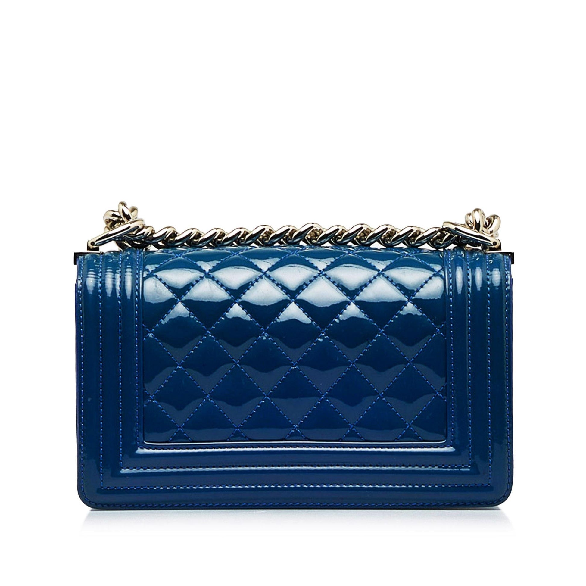 Chanel Patent Boy Plexiglass SHG-fgw9n7 Small Crossbody Bag