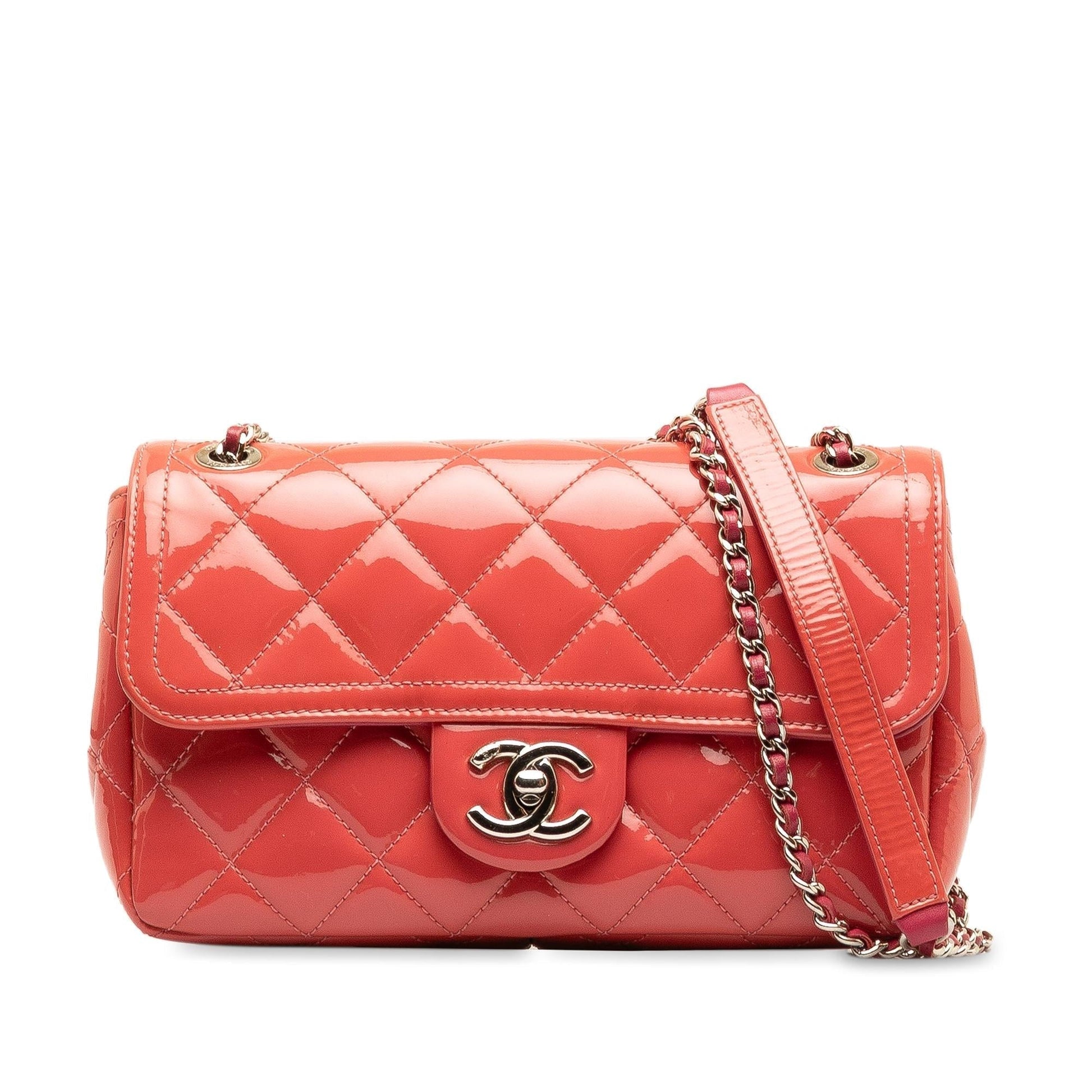Chanel Small Patent Coco Shine Flap (Shg-Y18Gc2) Bag