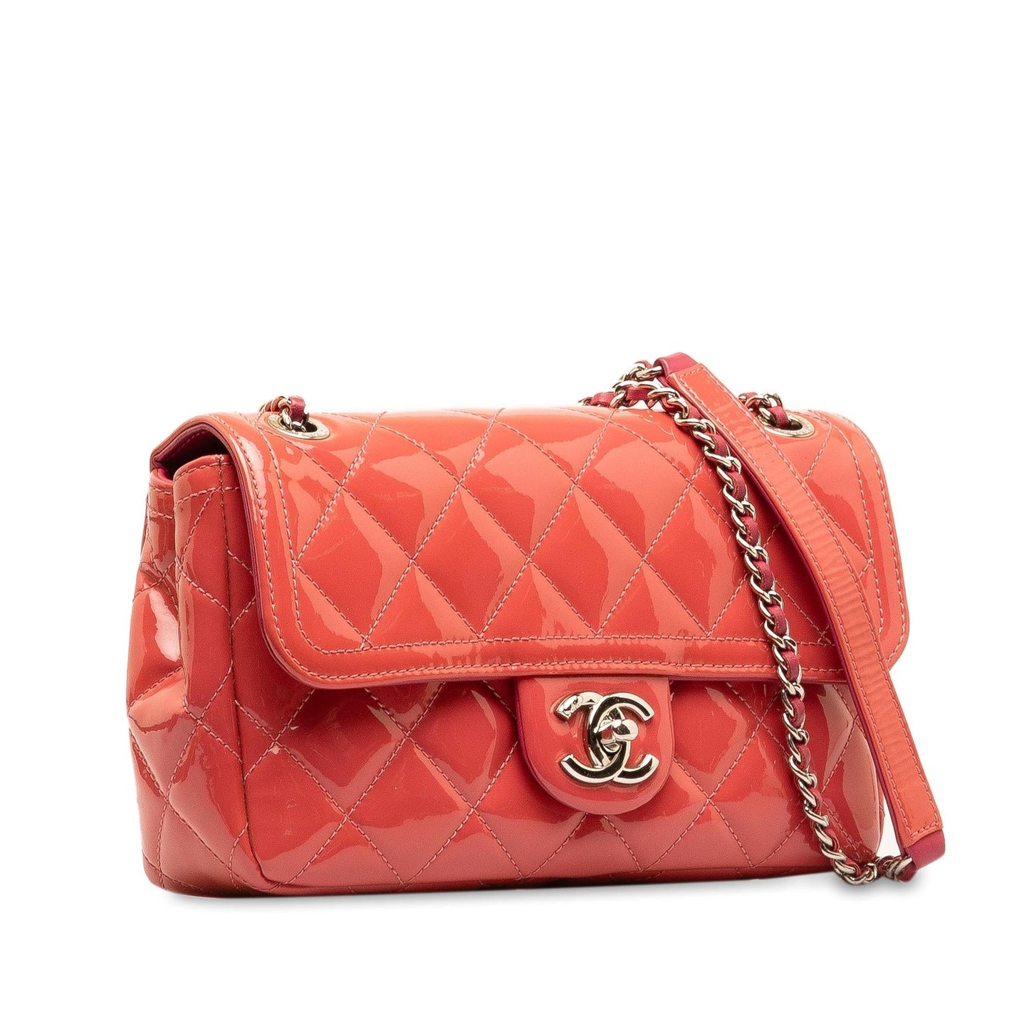Chanel Small Patent Coco Shine Flap (Shg-Y18Gc2) Bag