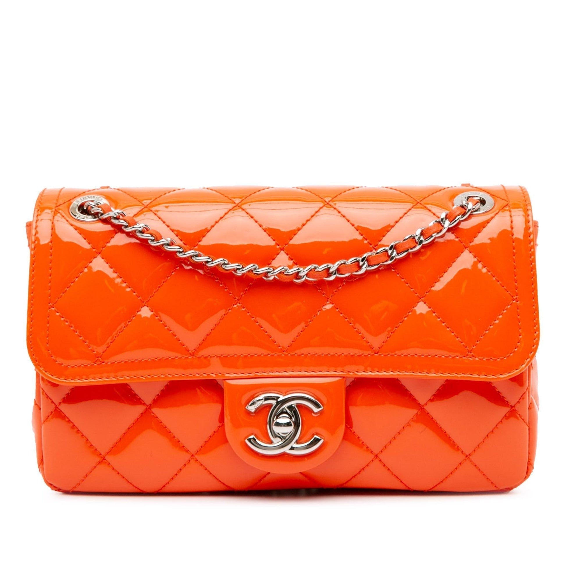Chanel Small Patent Coco Shine Flap (Shg-Uok6Mm) Bag