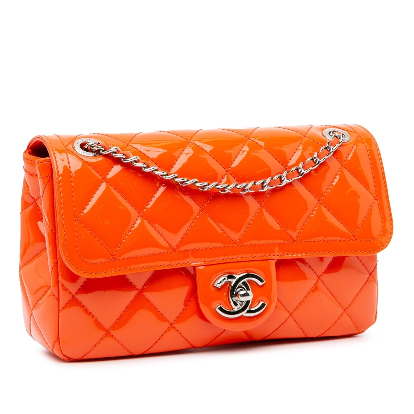 Chanel Small Patent Coco Shine Flap (Shg-Uok6Mm) Bag