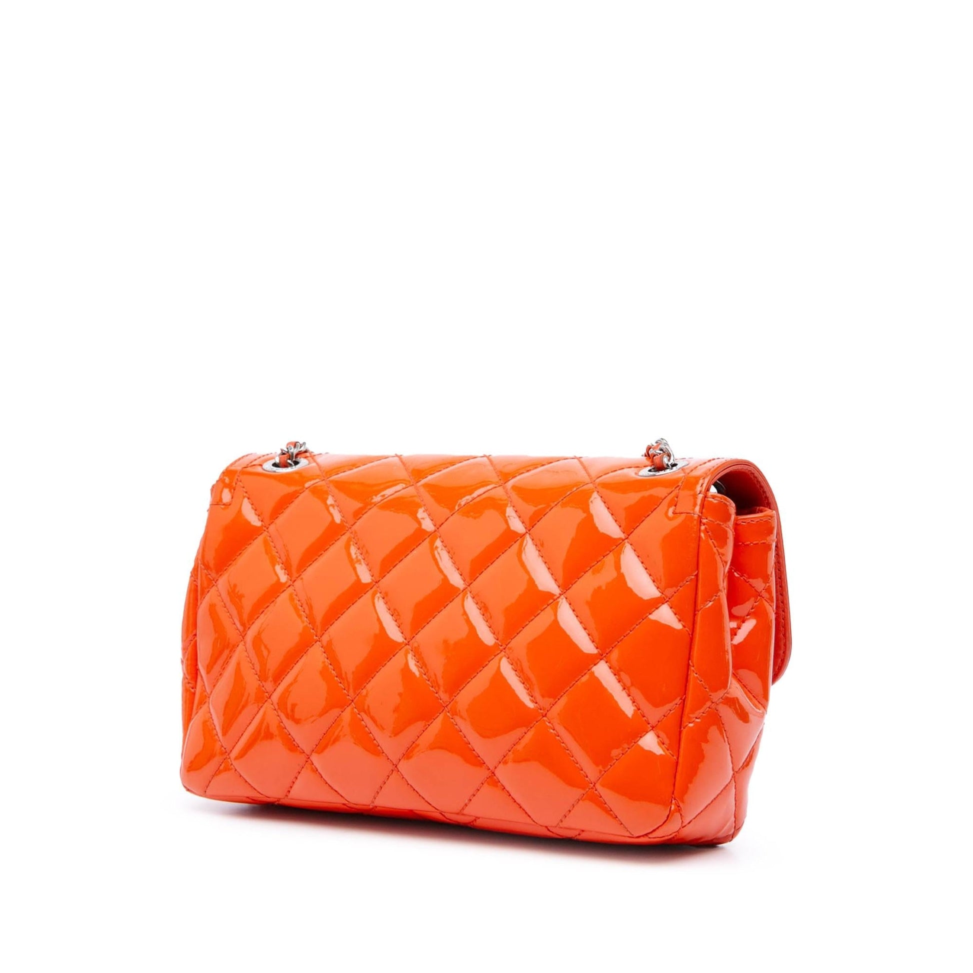 Chanel Patent Coco Shine Flap Small Handbag Shg Cpqn8W