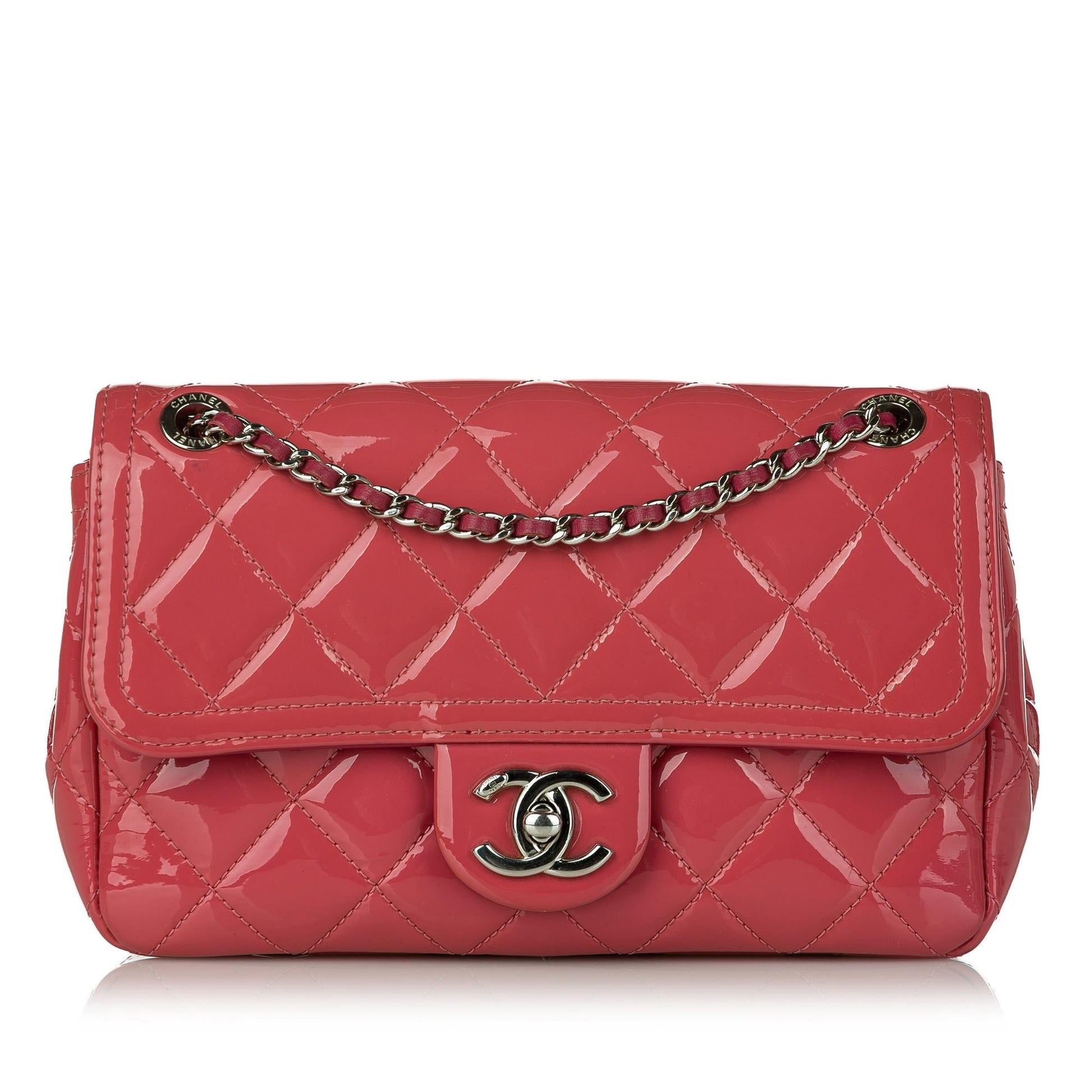 Chanel Patent Coco Shine Flap SHG-lmqkfa Small Handbag