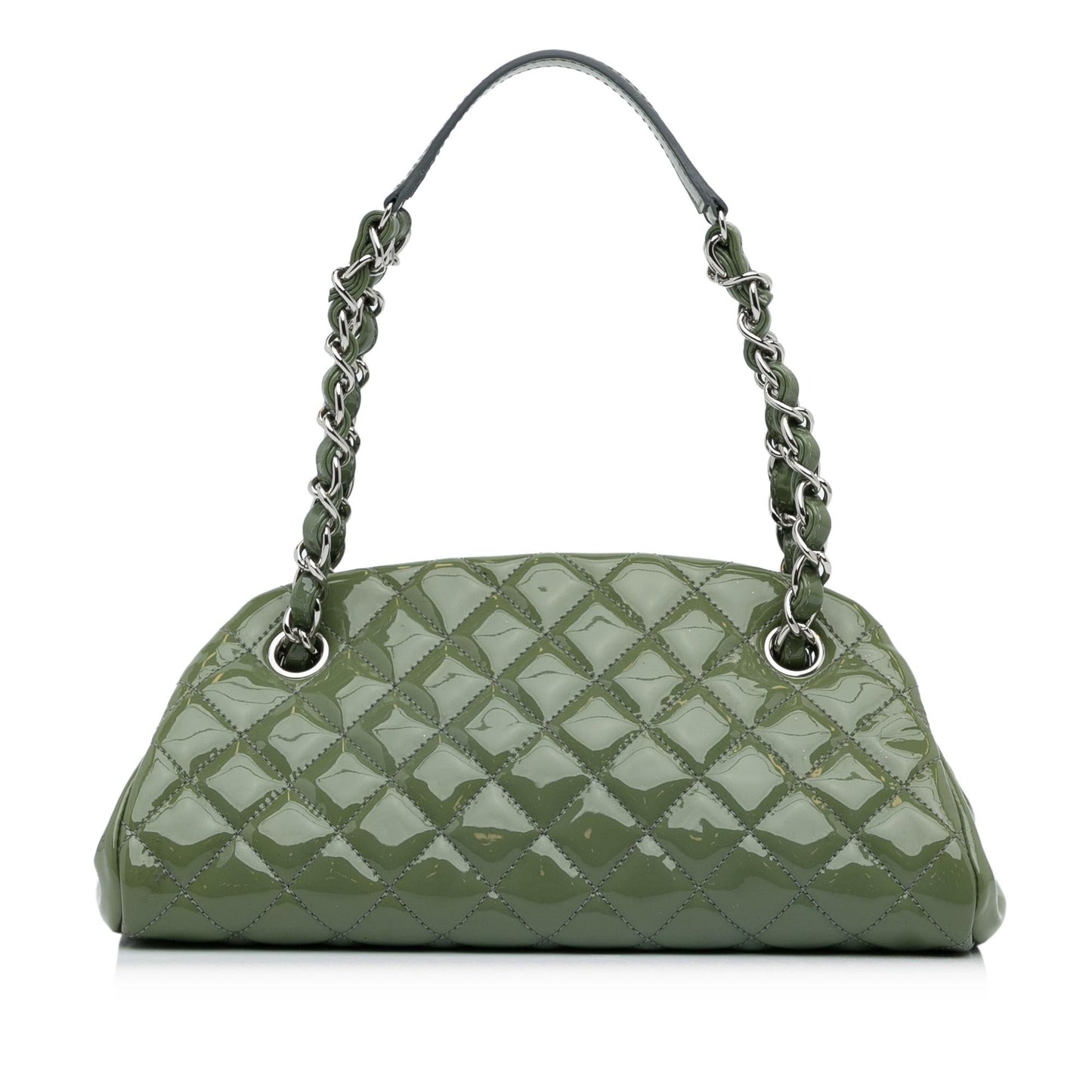 Chanel Patent Just Mademoiselle SHG-QHjgzH Small Shoulder Bag