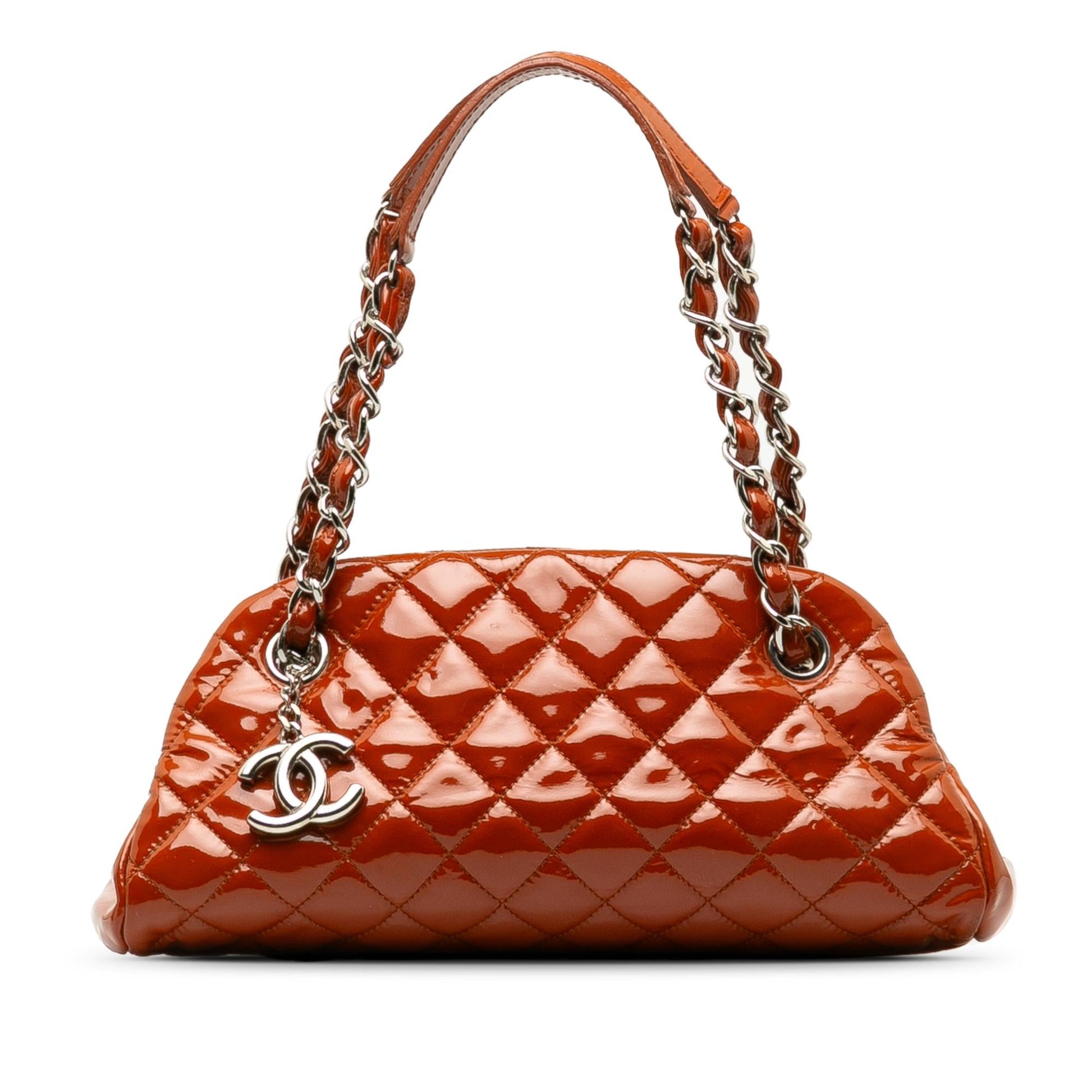Chanel Patent Just Mademoiselle SHG-eDqWnL Small Shoulder Bag