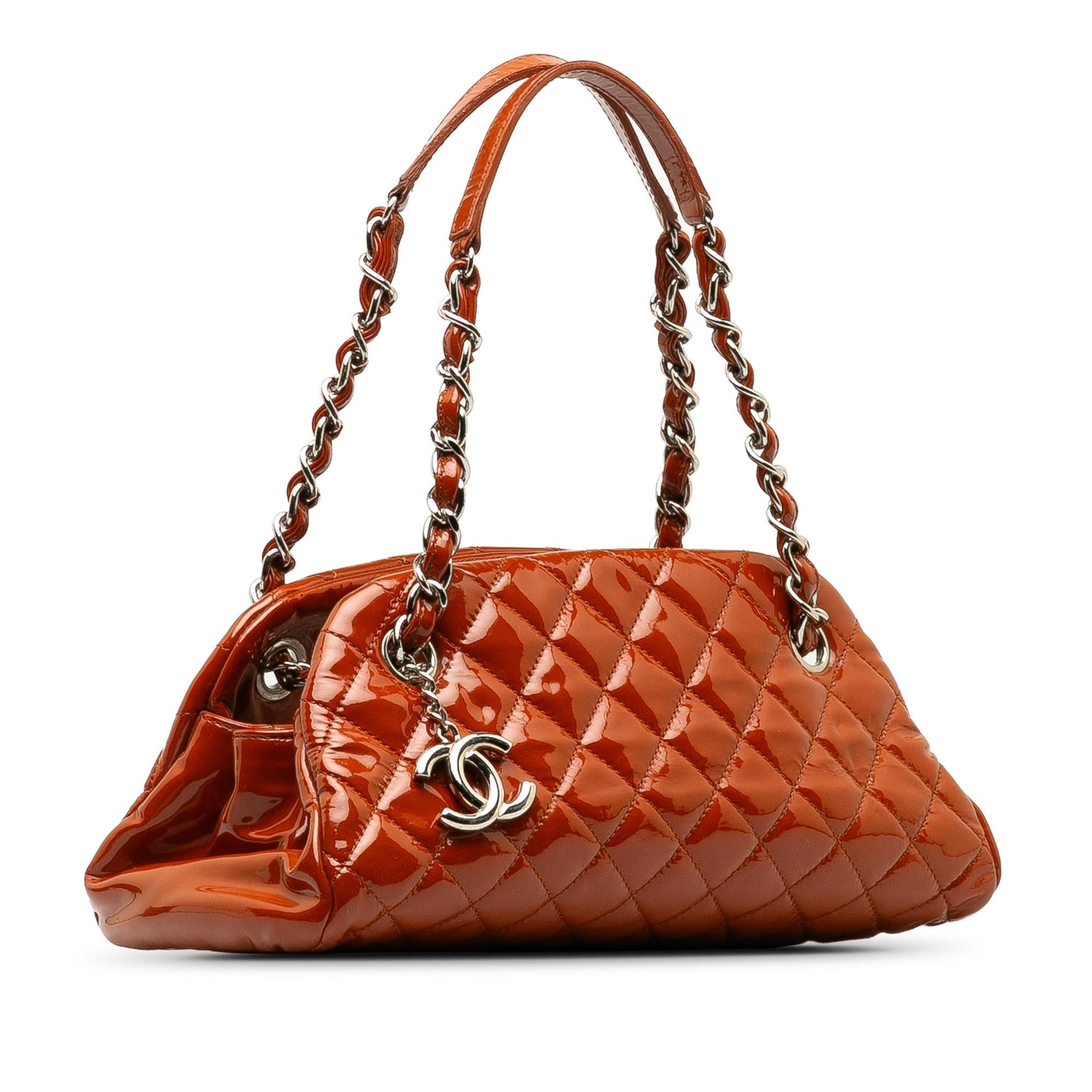 Chanel Patent Just Mademoiselle SHG-eDqWnL Small Shoulder Bag